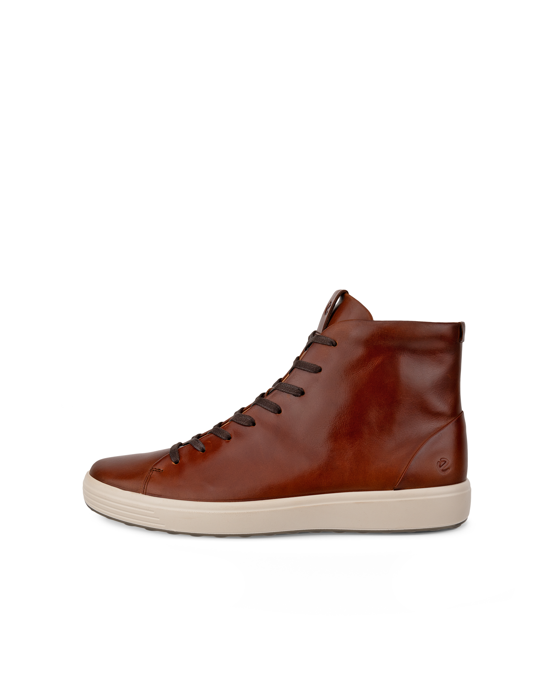 Men's ECCO® Soft 7 Leather Lace-Up Boot