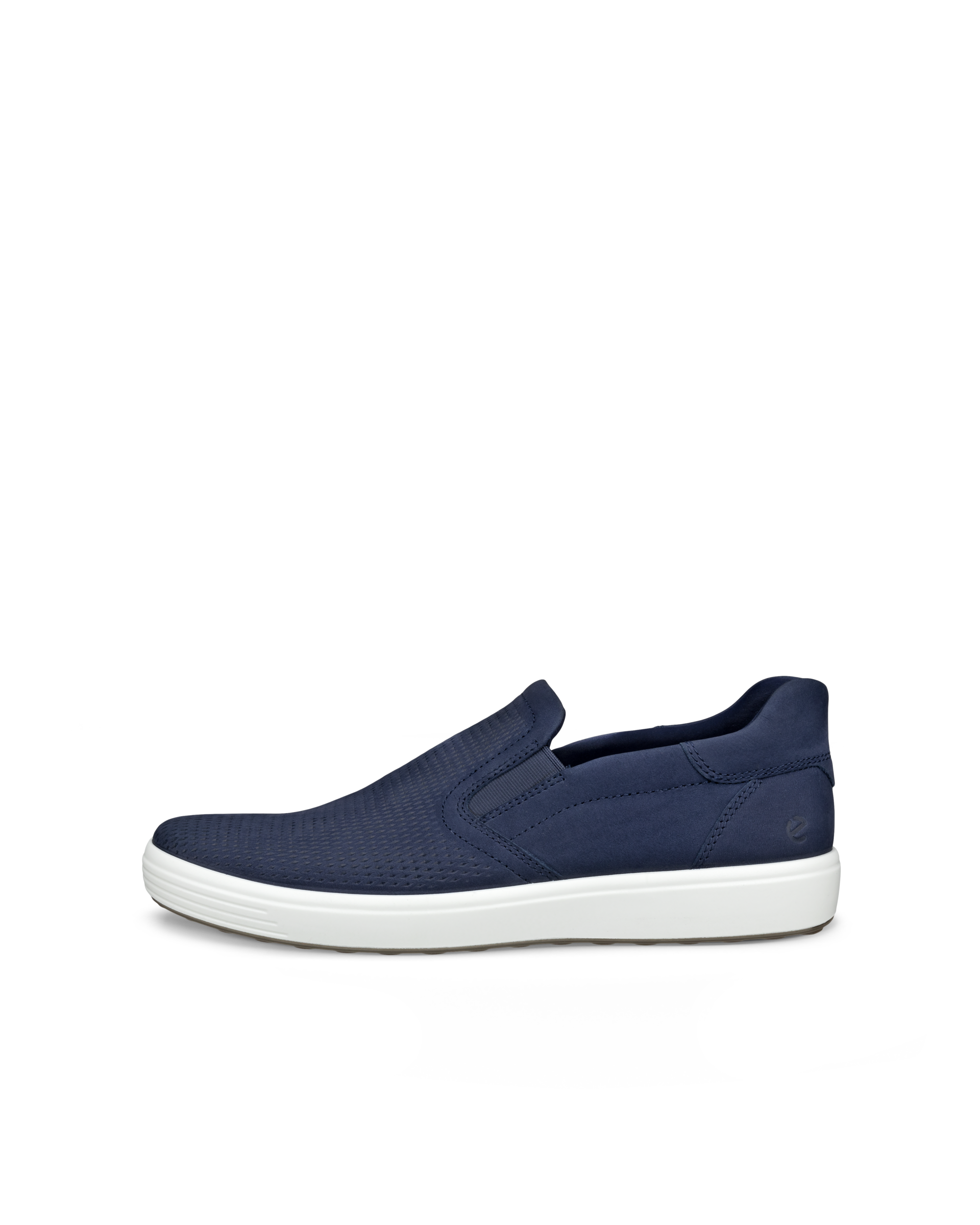 Men's ECCO® Soft 7 Nubuck Slip-On