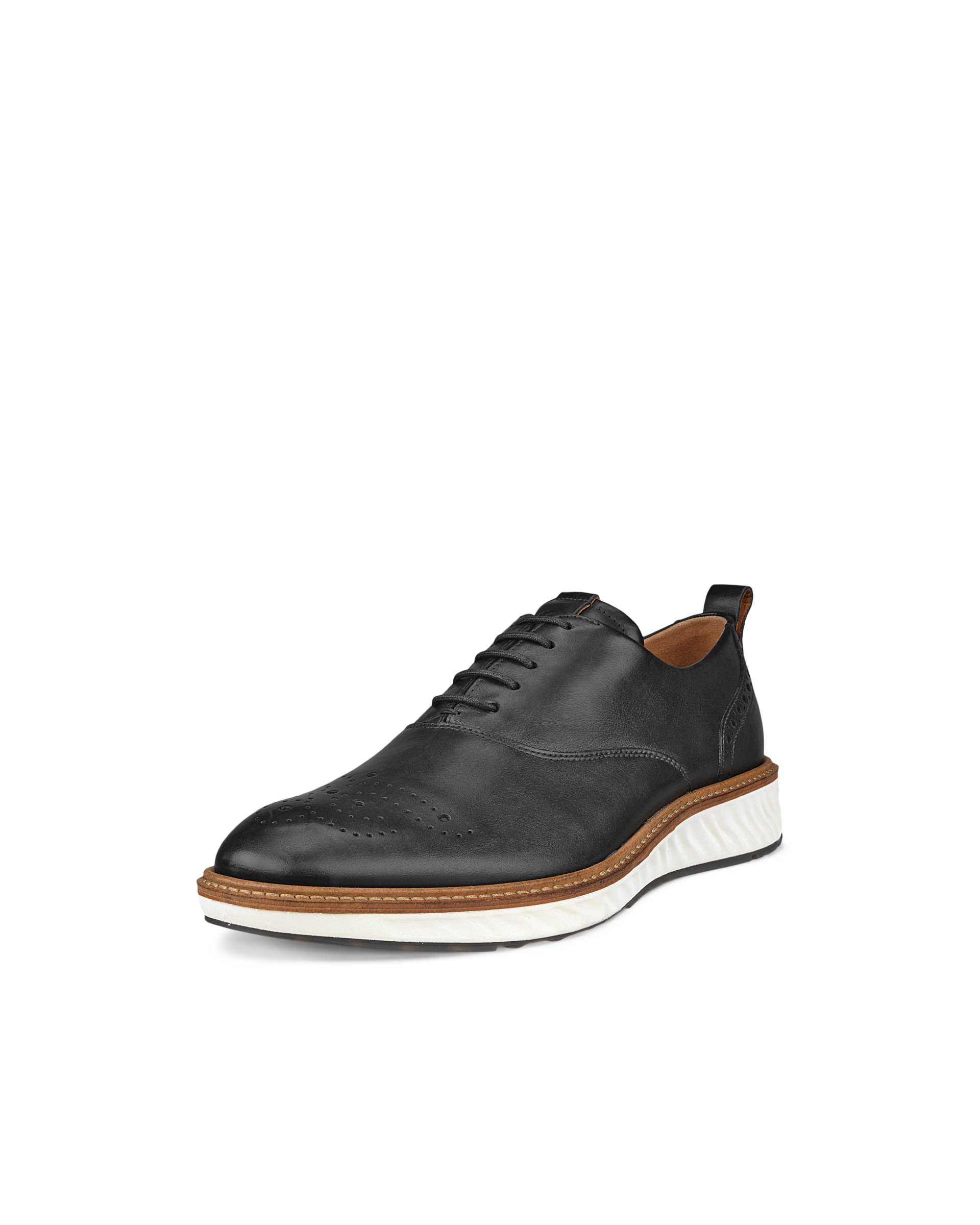 Men's ECCO® St.1 Hybrid Leather Wingtip Derby Shoe