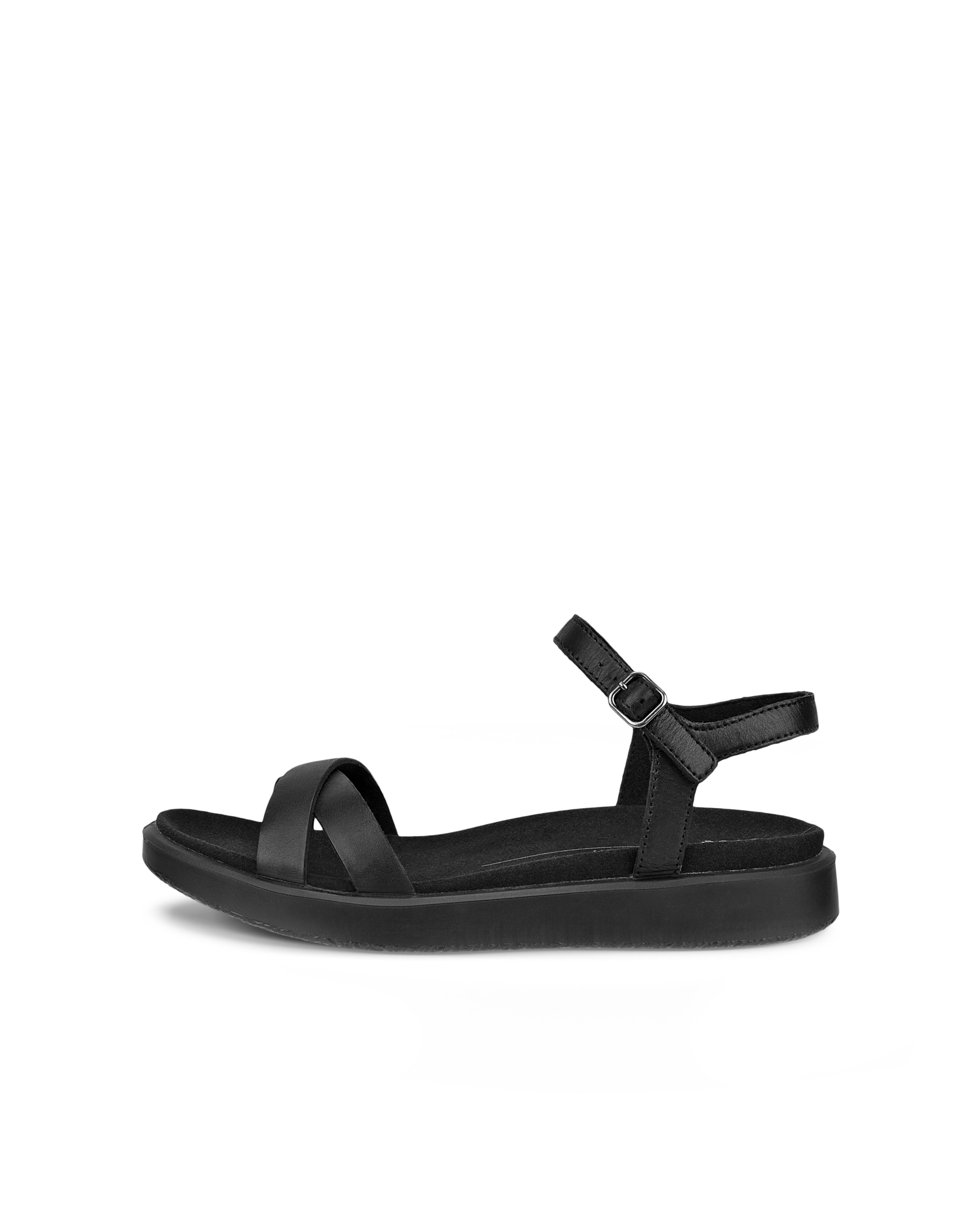 Women's ECCO® Yuma Nubuck Flat Sandal
