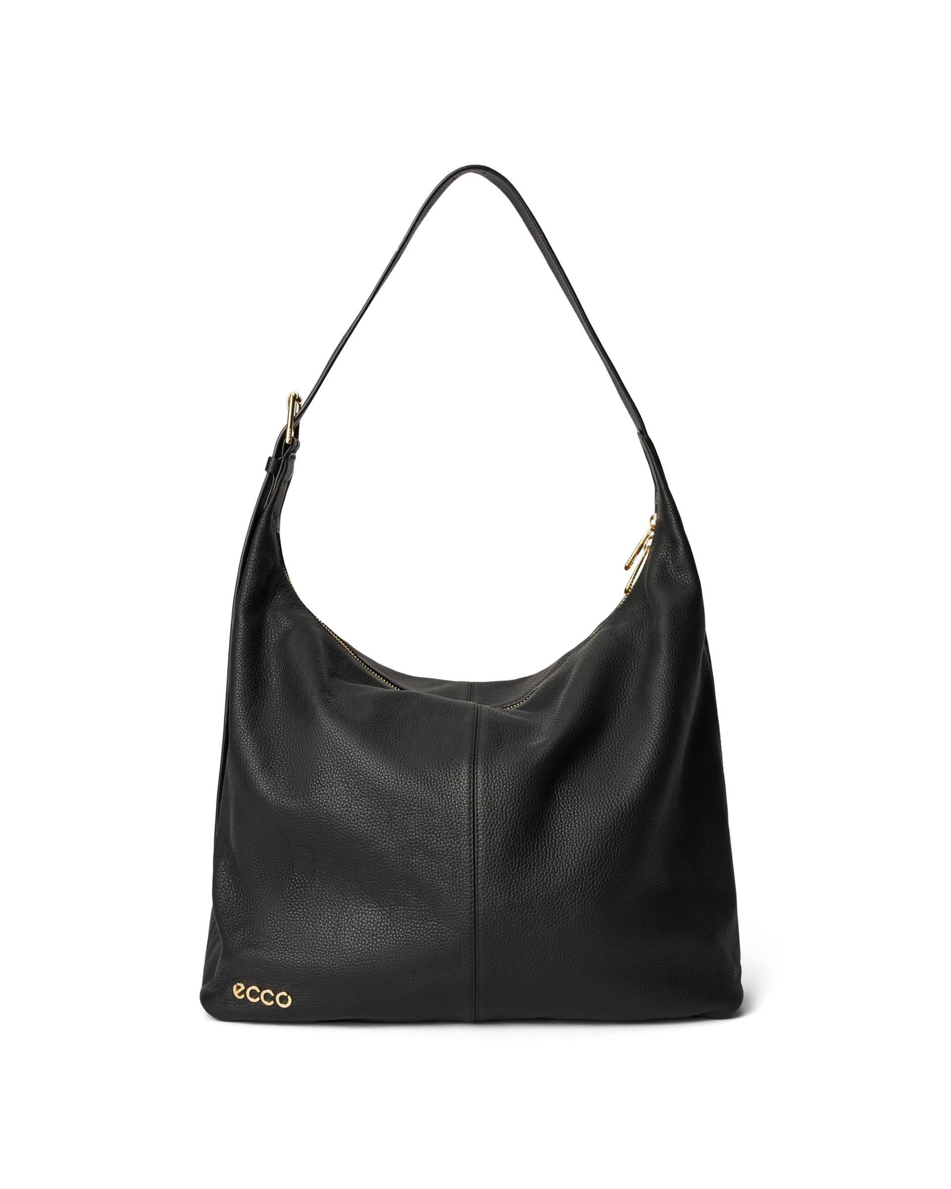 ECCO® Soft Large Pebbled Leather Hobo Bag
