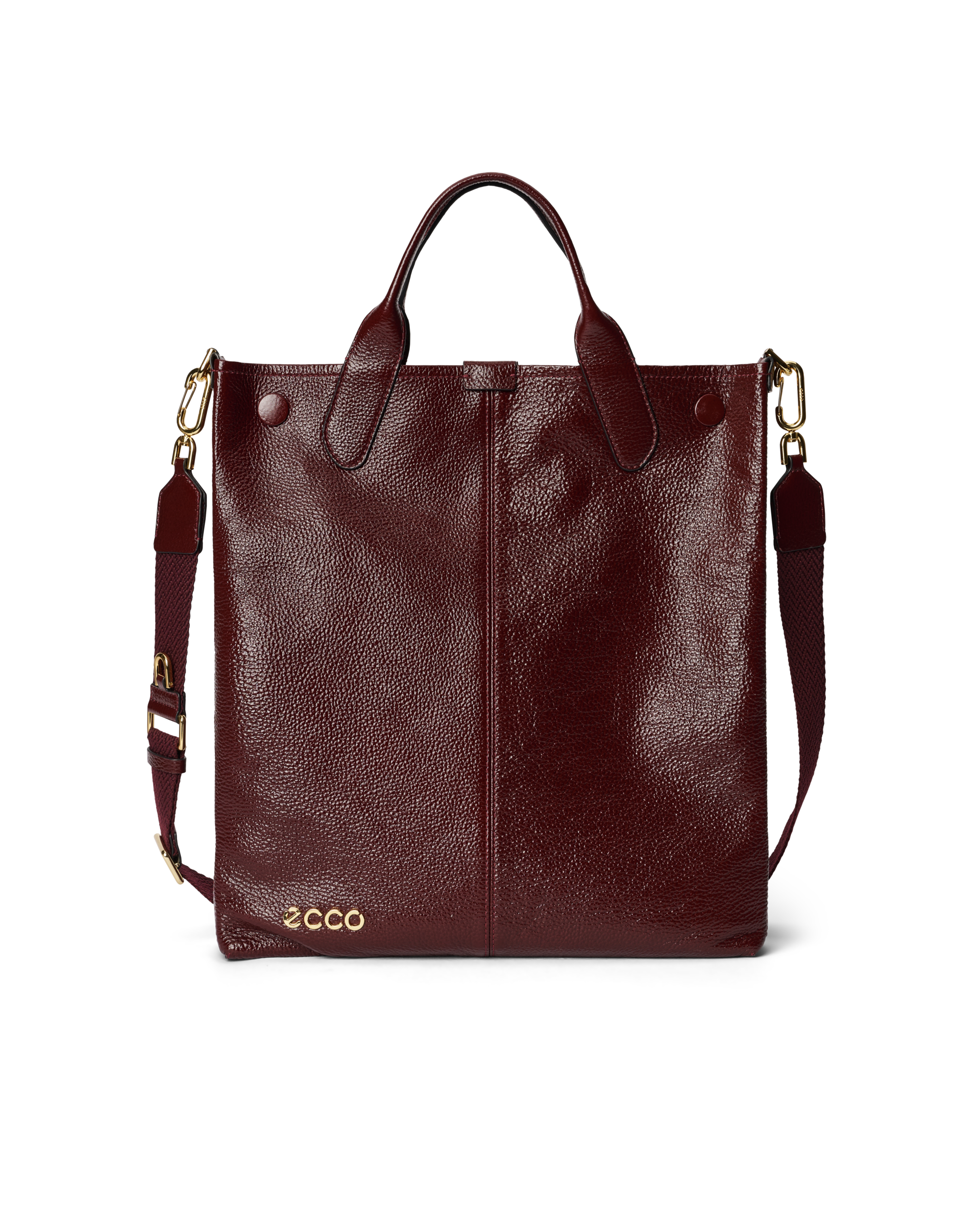 ECCO® Soft North-South Leather Tote Bag