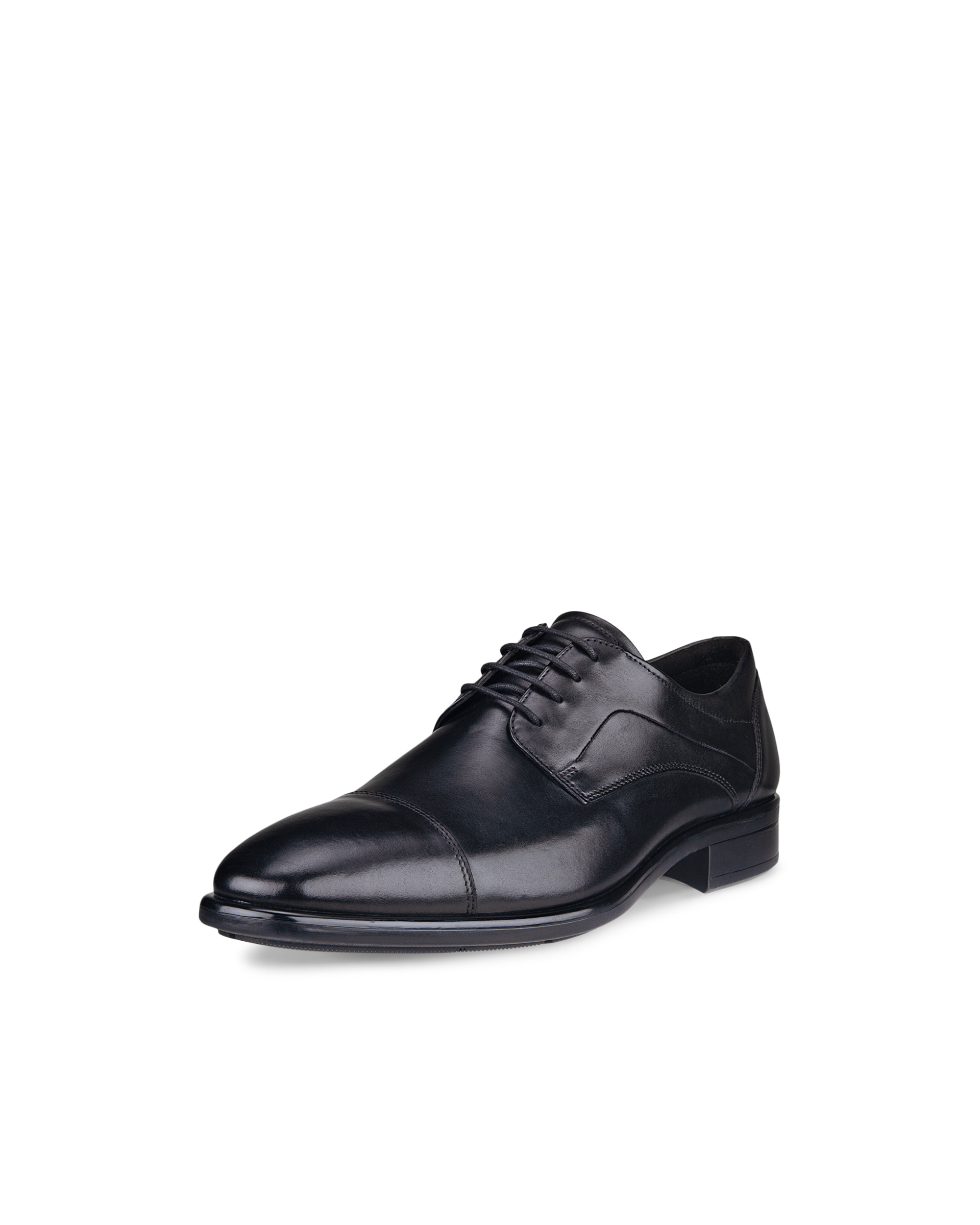 Men's ECCO® Citytray Leather Derby Shoe