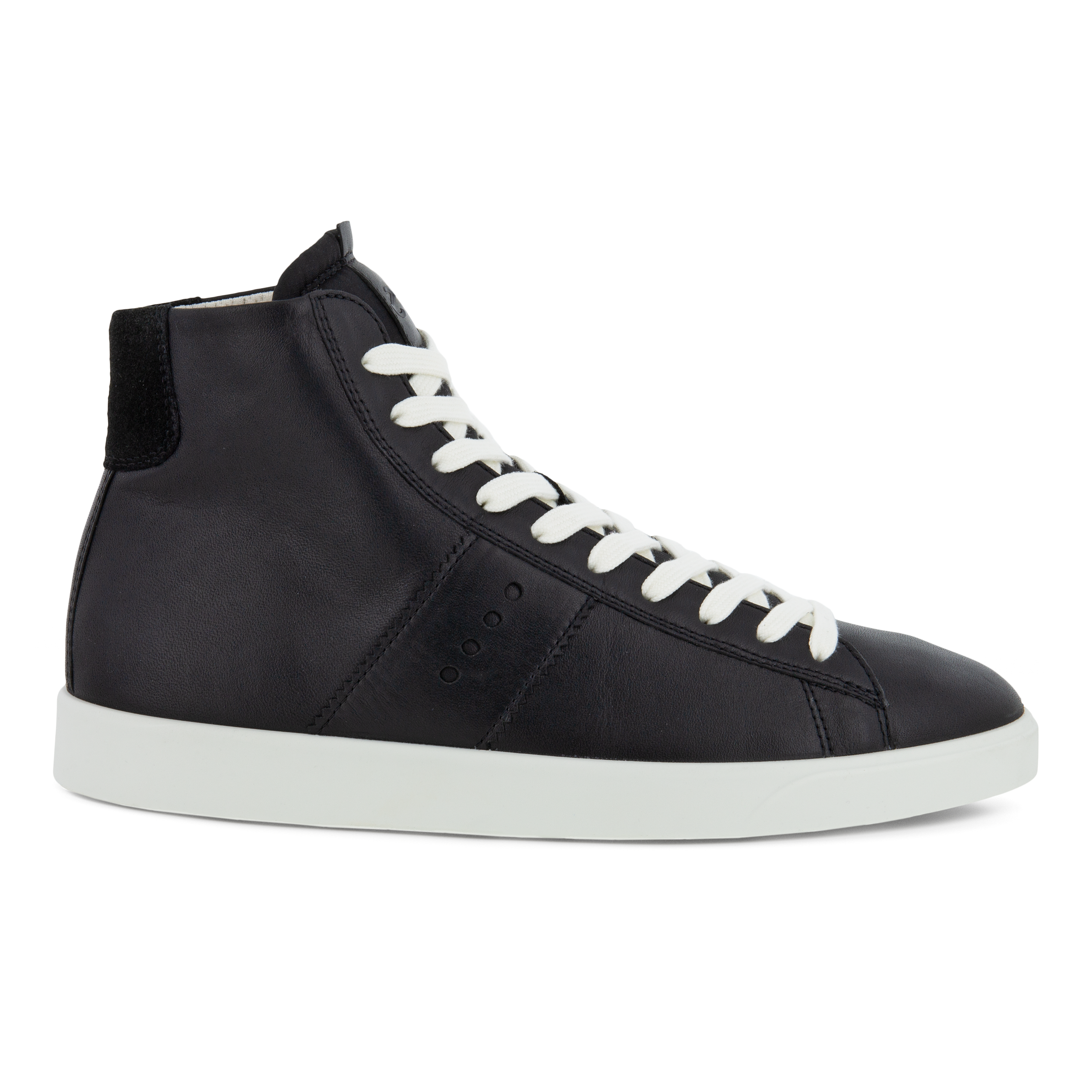 Women's ECCO® Street Lite Leather High-Top Sneaker