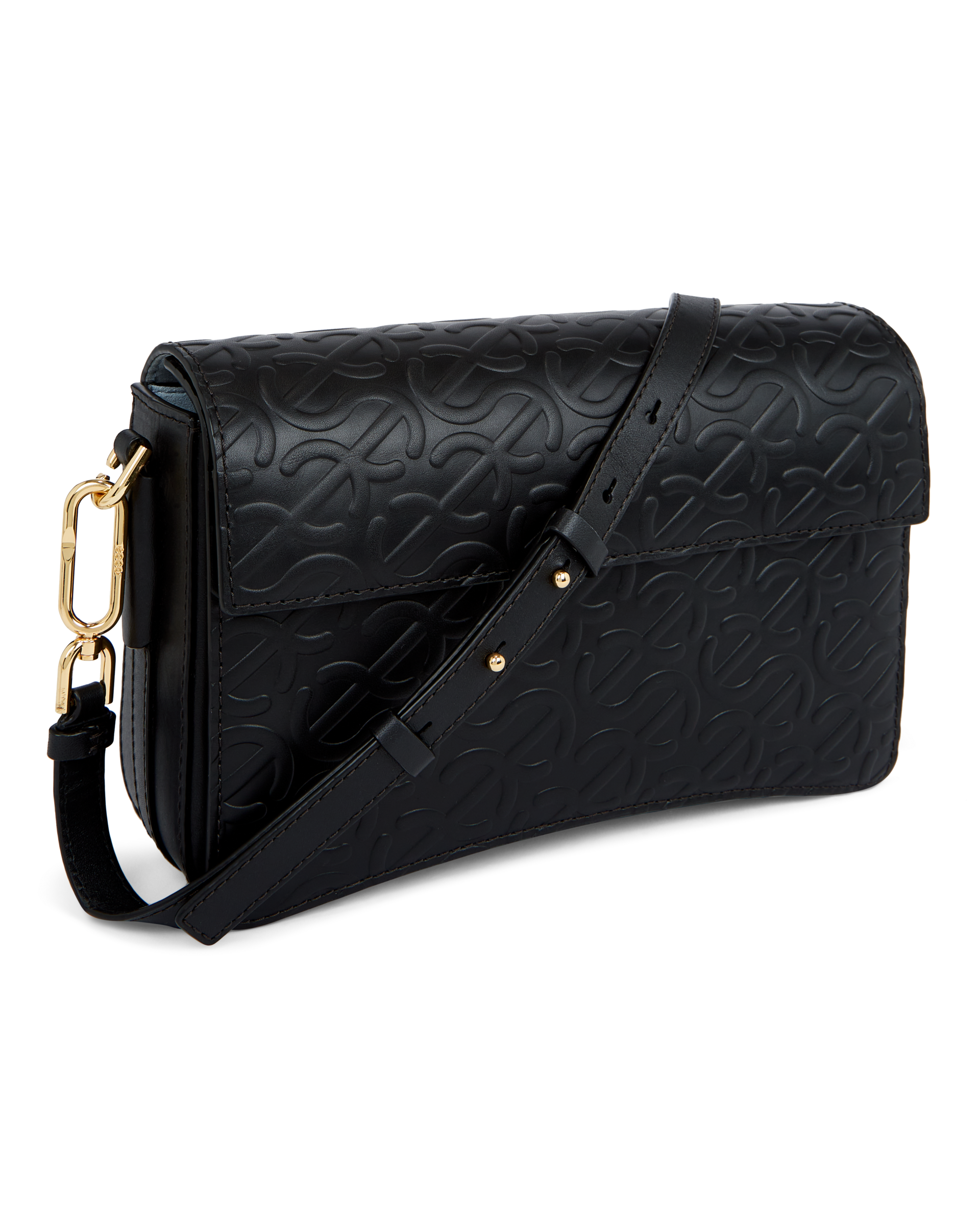 ECCO® Pinch Large Wave Leather Crossbody Bag