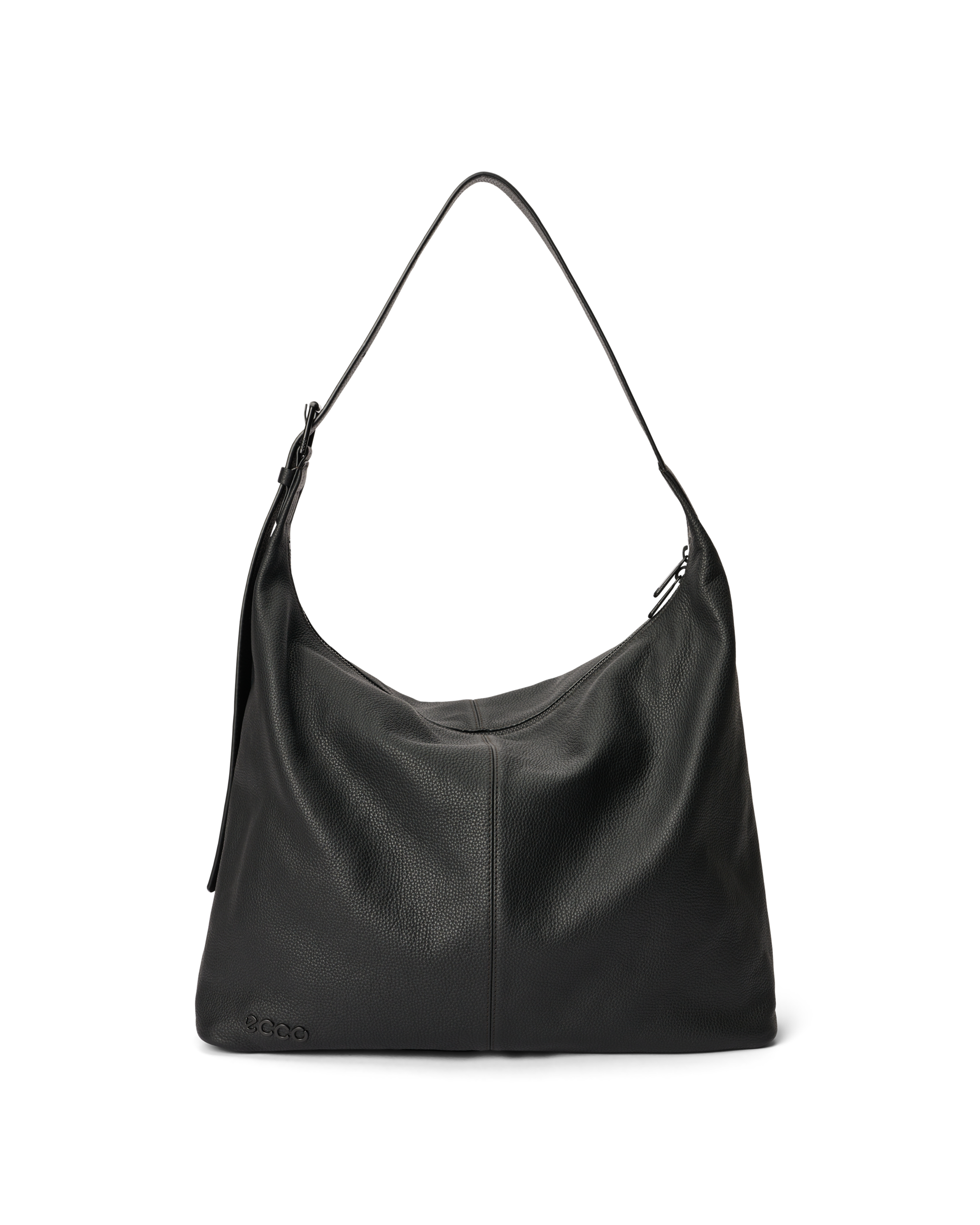 ECCO® Soft Large Pebbled Leather Hobo Bag