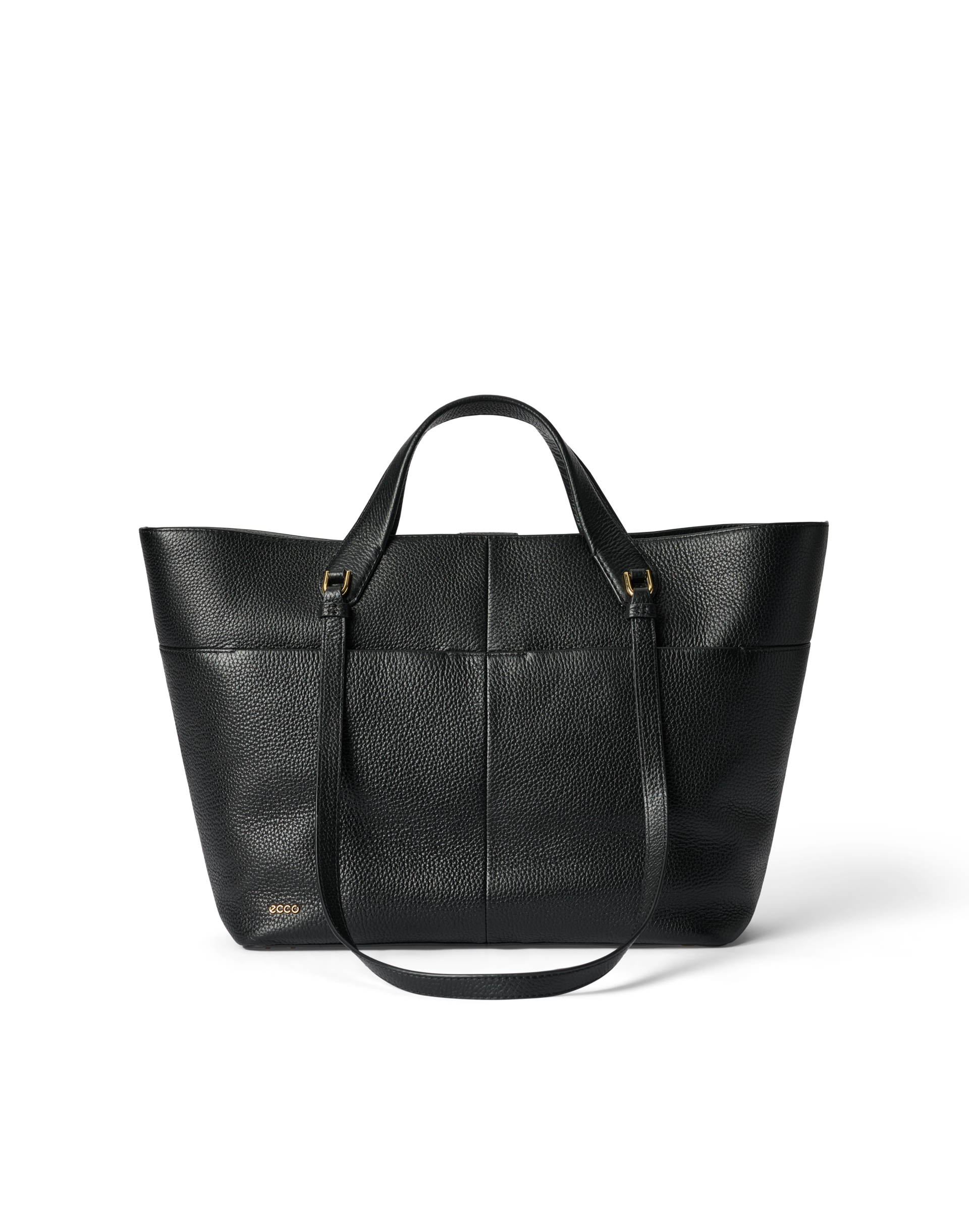 ECCO® Tote Pebbled Leather Tote Bag