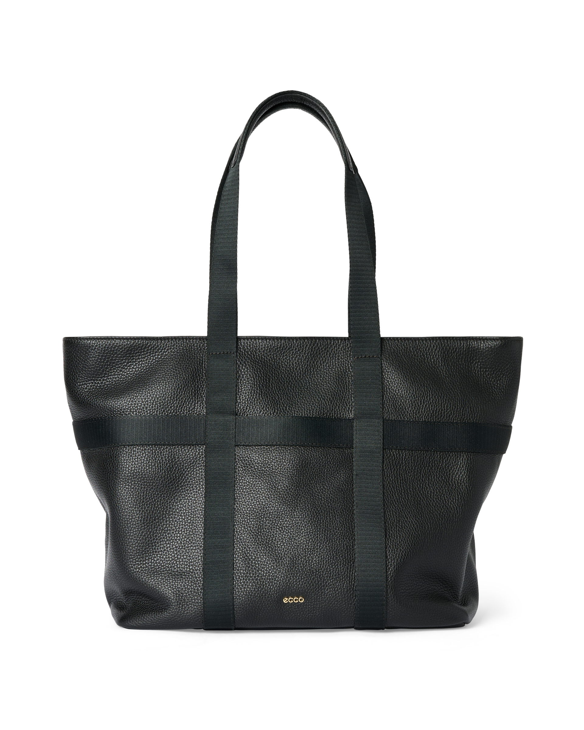 ECCO® Globetrotter Tote Leather Waterproof Pebbled Bag