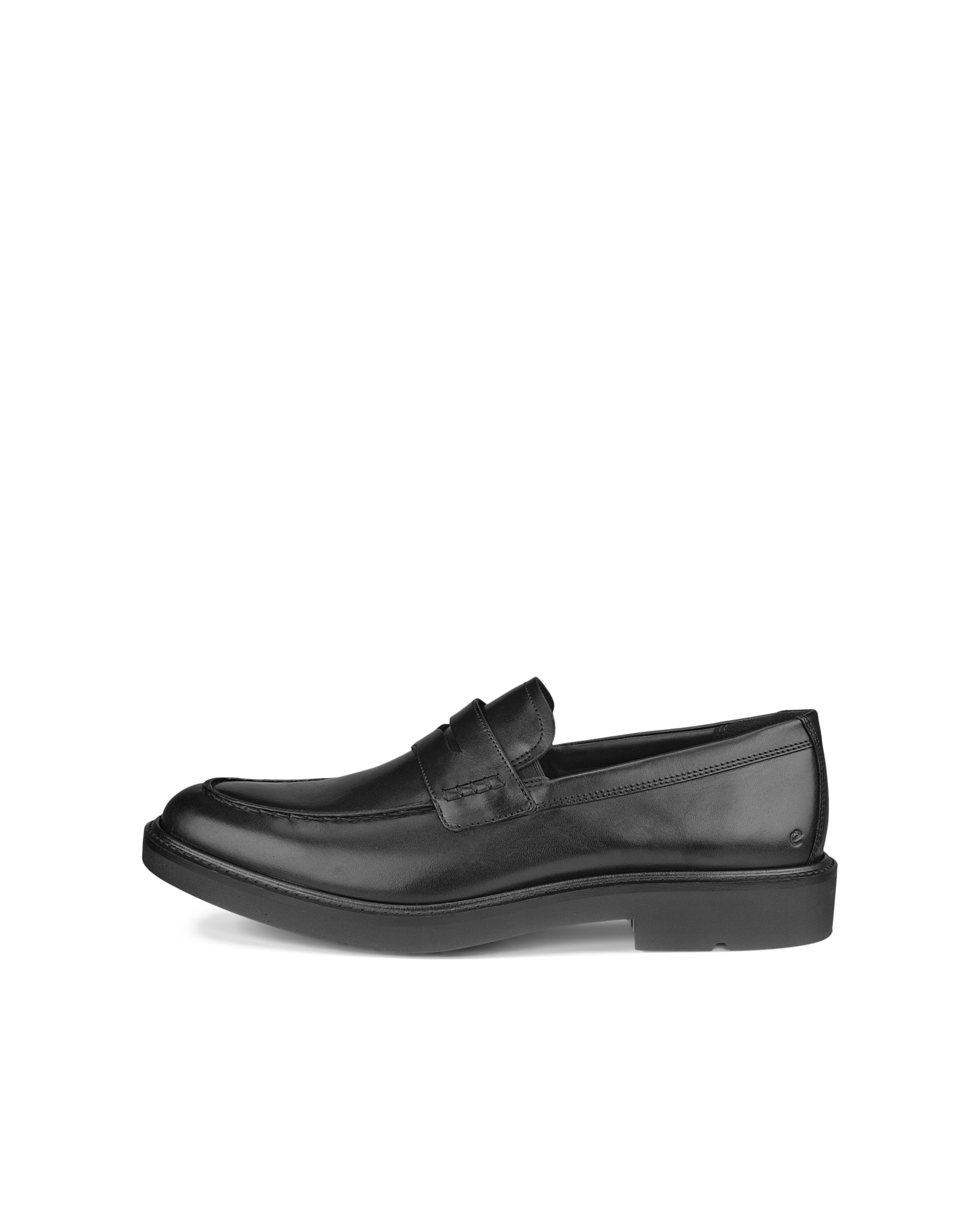 Men's ECCO® Metropole London Leather Moc-Toe Shoe