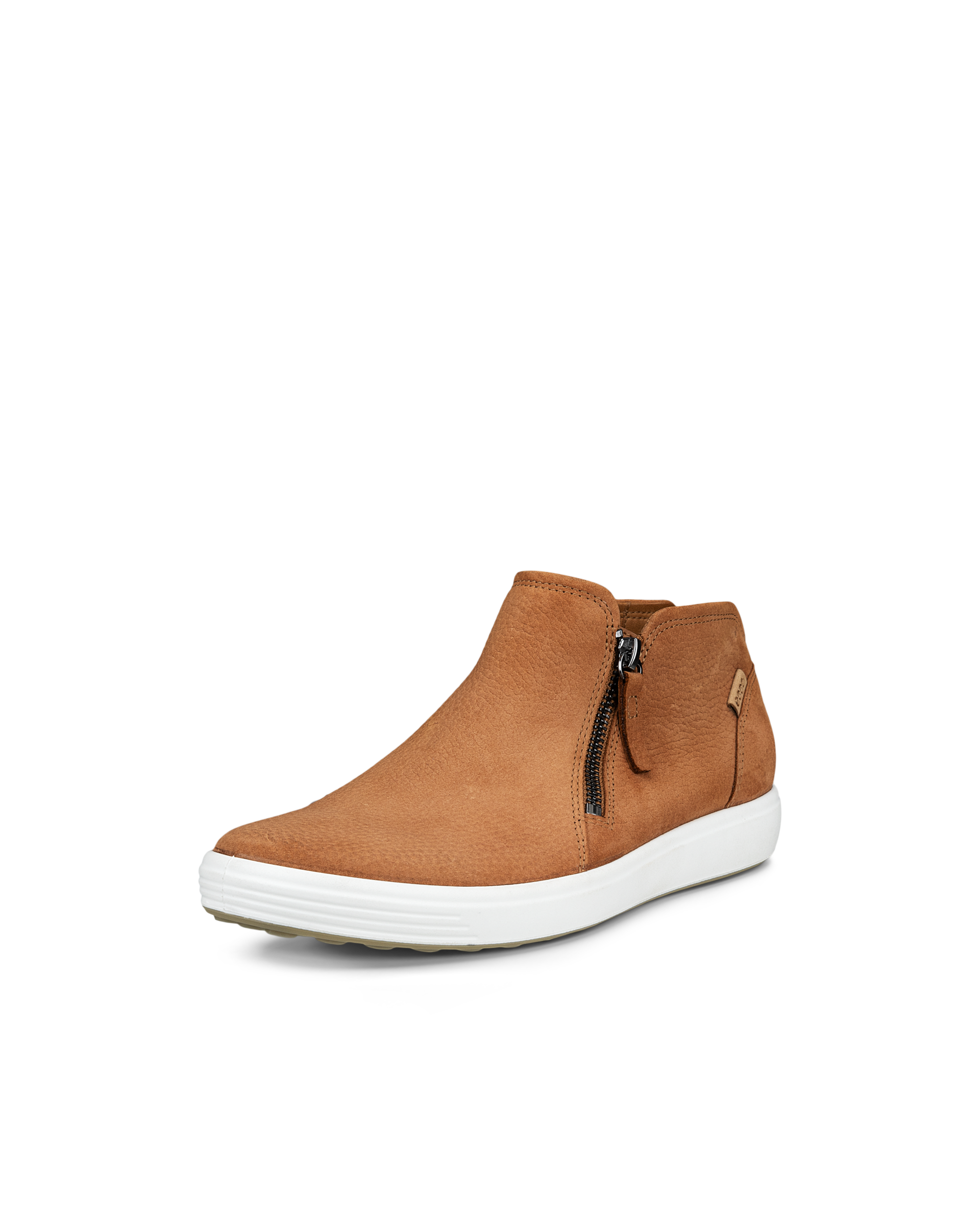 Women's ECCO® Soft 7 Nubuck Zip Bootie