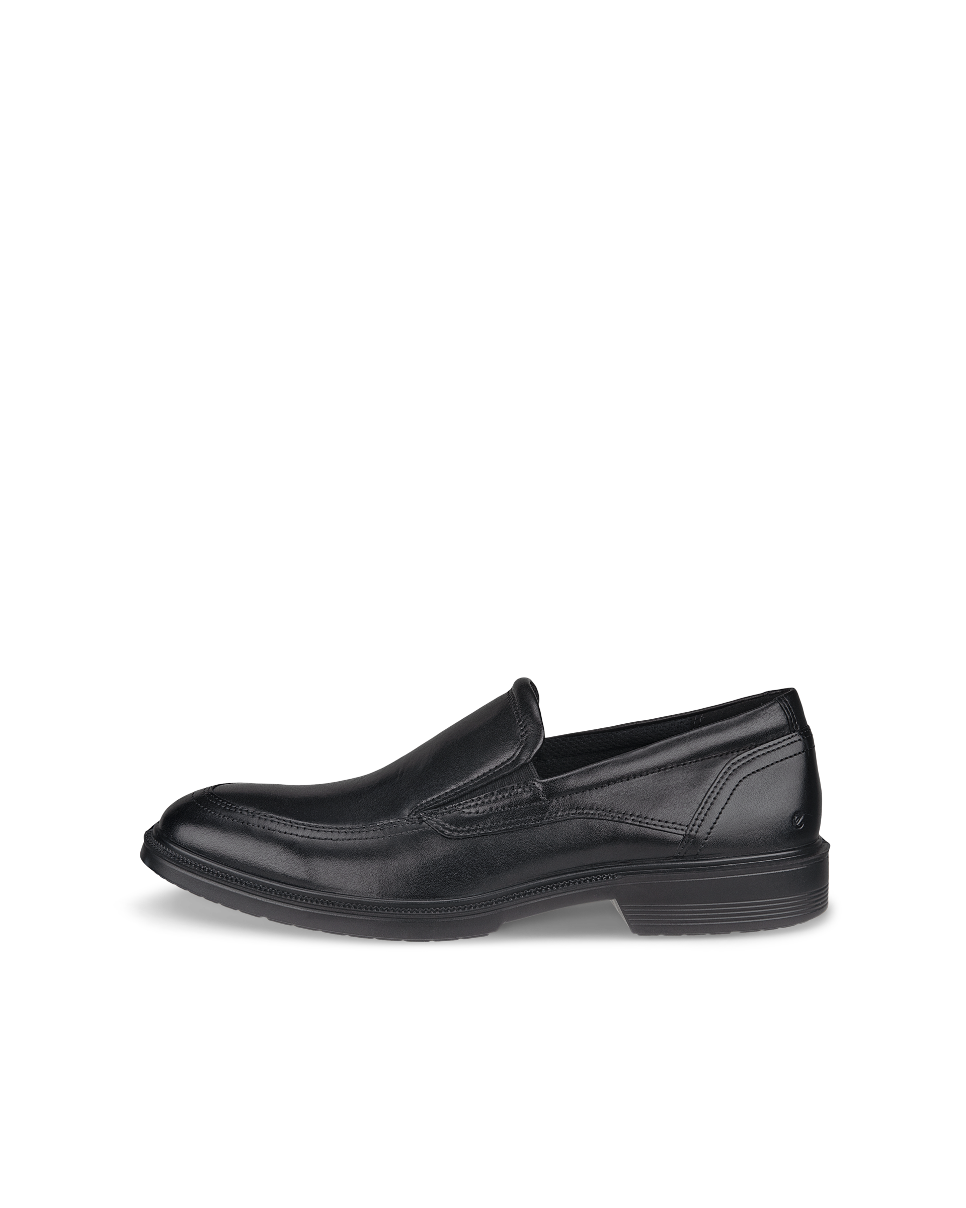 Men's ECCO® Maitland Leather Apron-Toe Slip-On