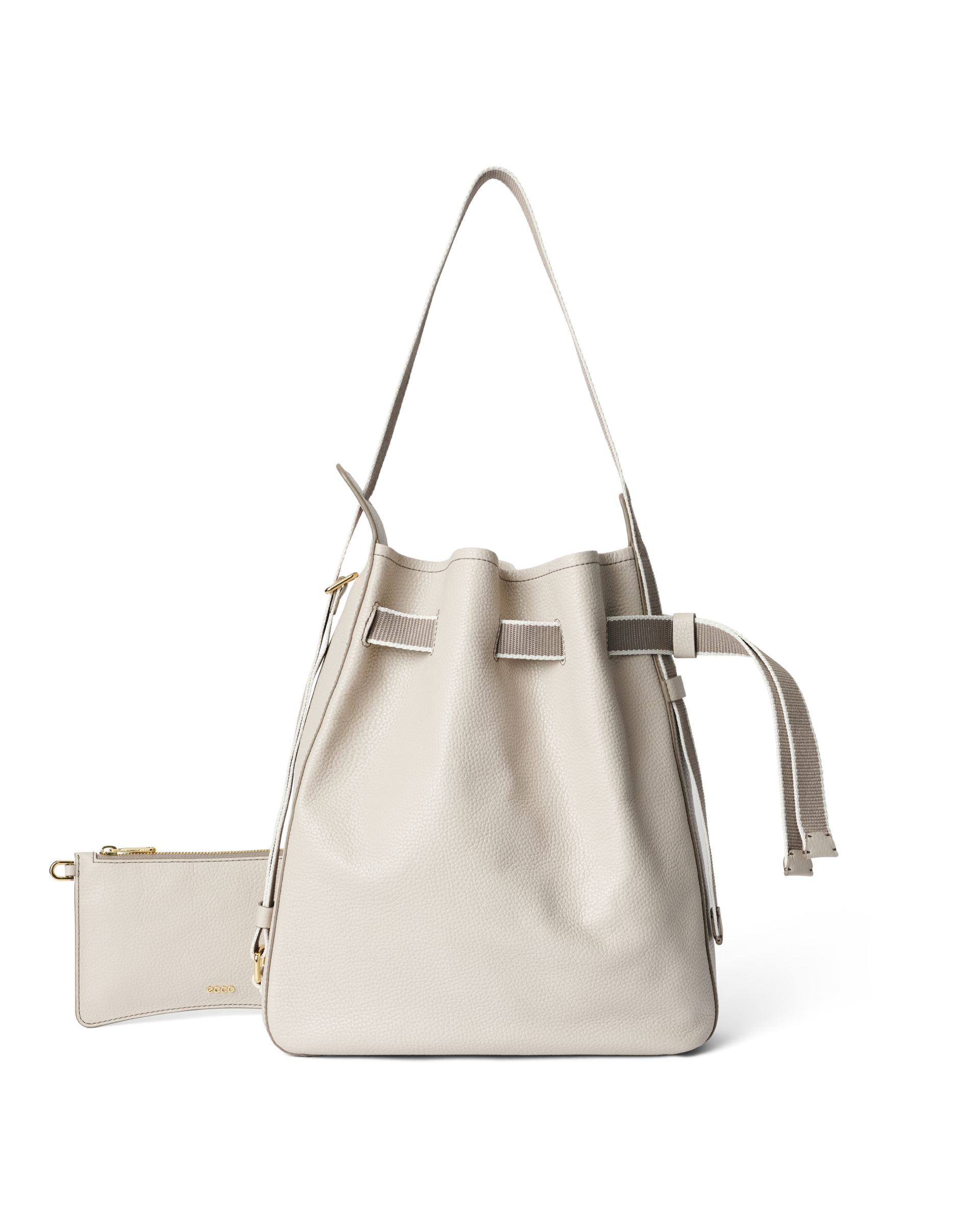 ECCO® Sail Pebbled Leather Hobo Bag