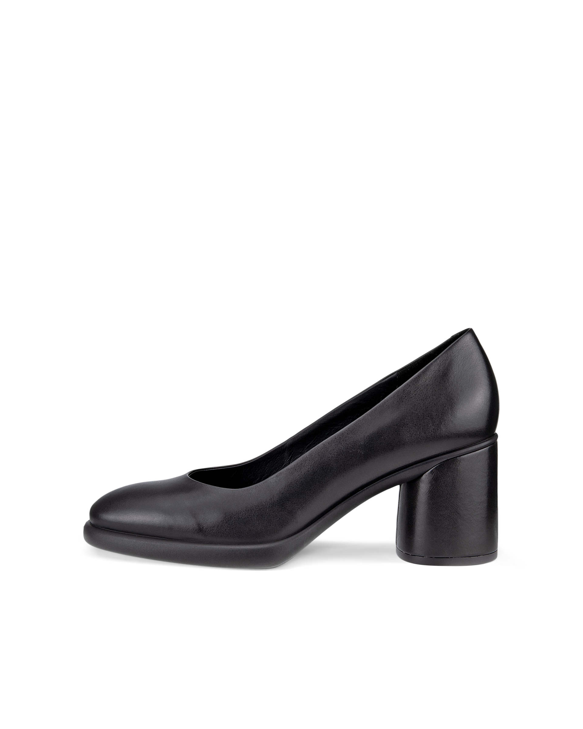 Women's ECCO® Sculpted LX 55 Leather Block-Heeled Pump