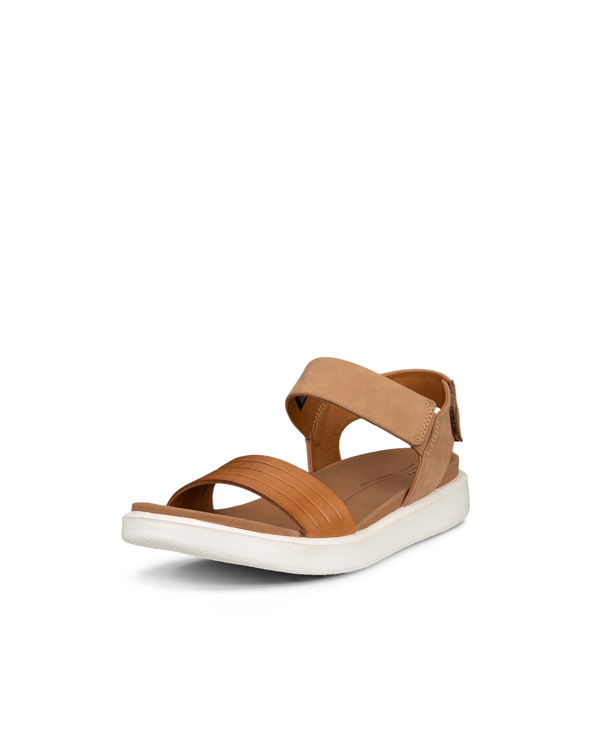 Women's ECCO® Flowt Nubuck Flat Sandal