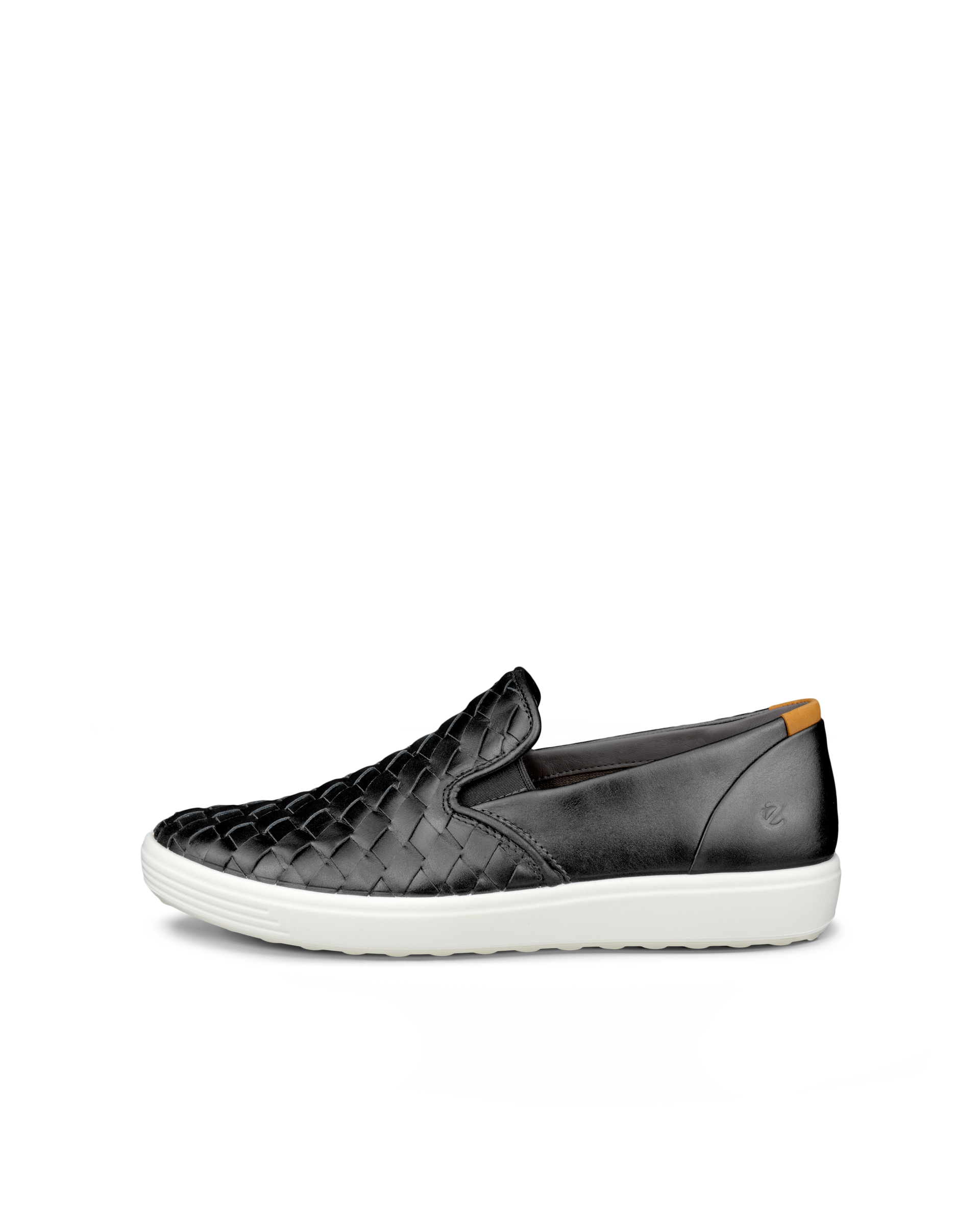 Women's ECCO® Soft 7 Woven Leather Slip-On