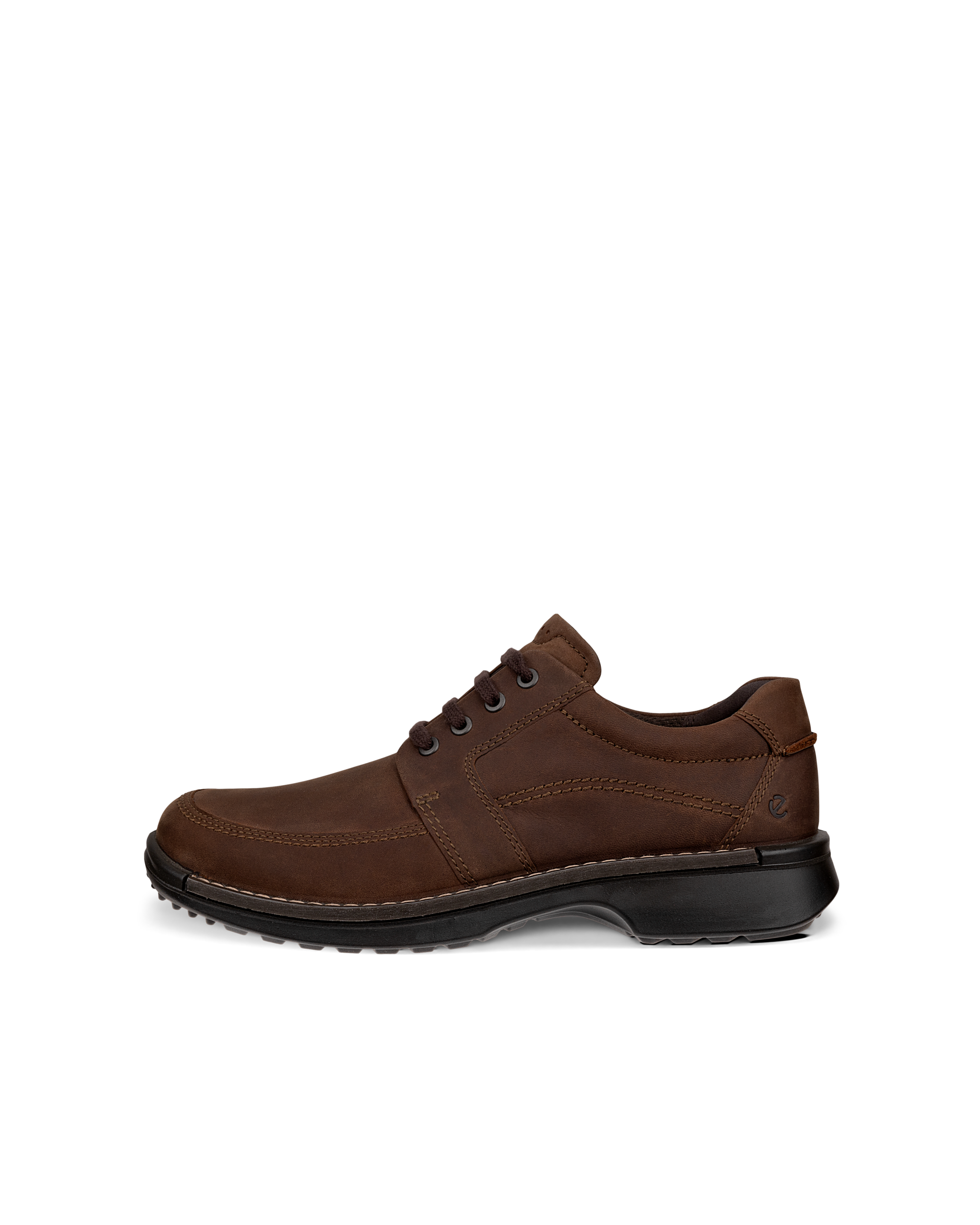 Men's ECCO® Fusion Leather Apron-Toe Derby Shoe