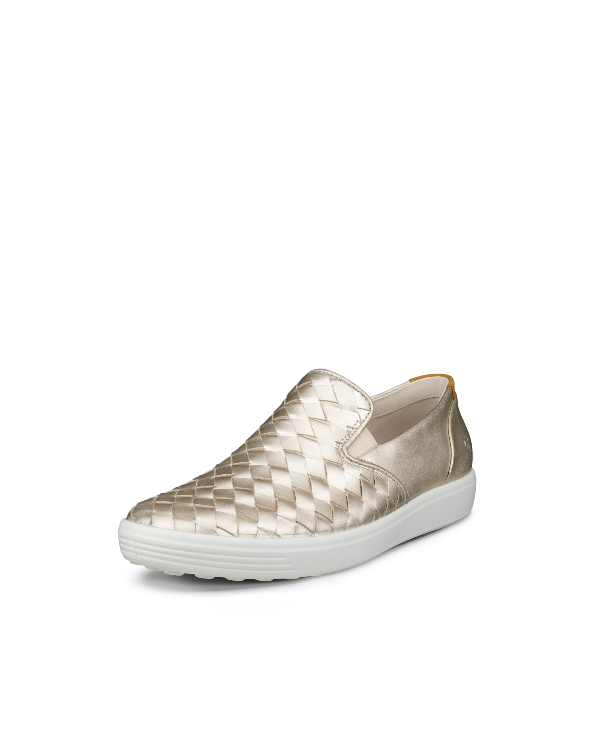 Women's ECCO® Soft 7 Woven Leather Slip-On