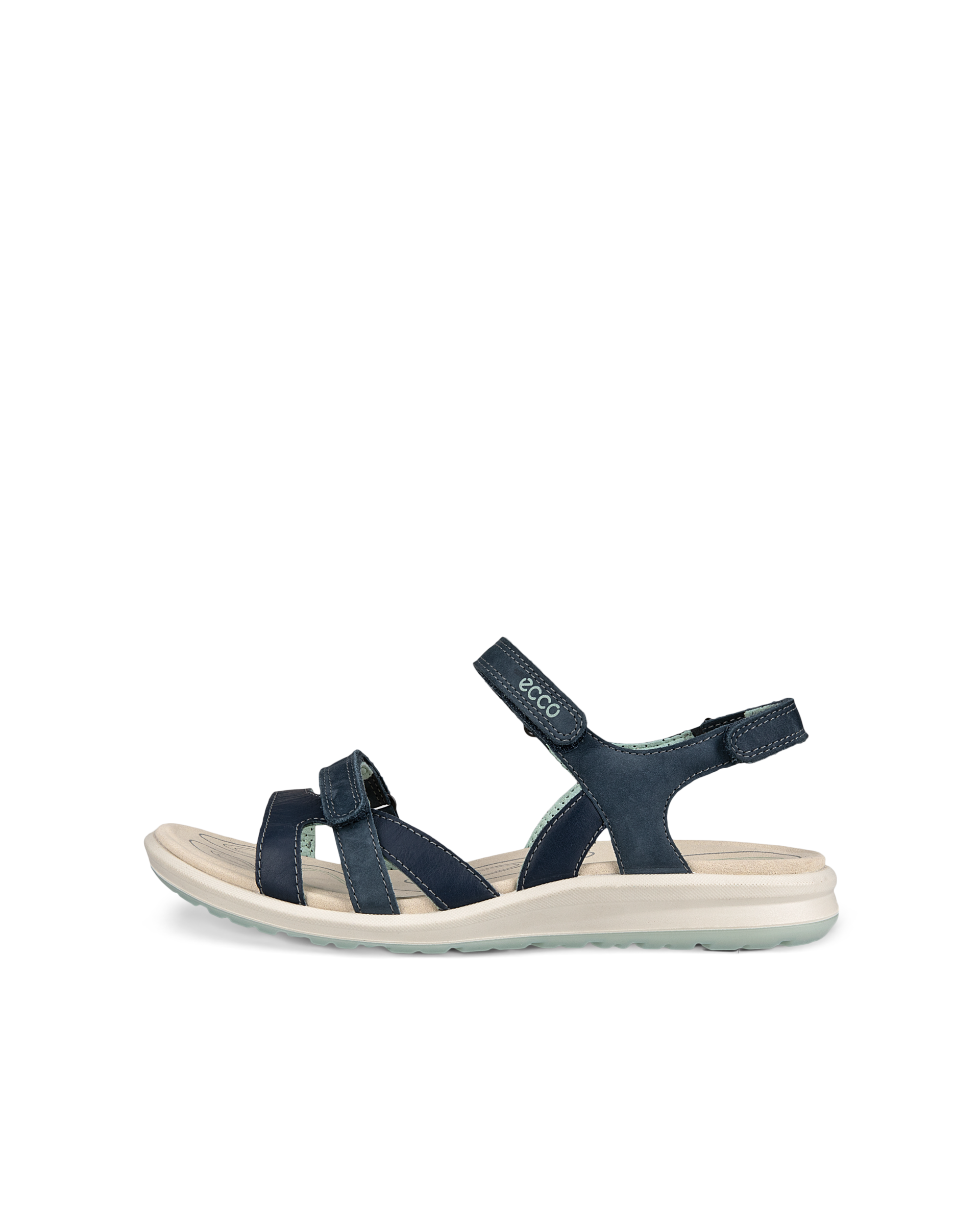 Women's ECCO® Cruise II Nubuck Flat Sandal