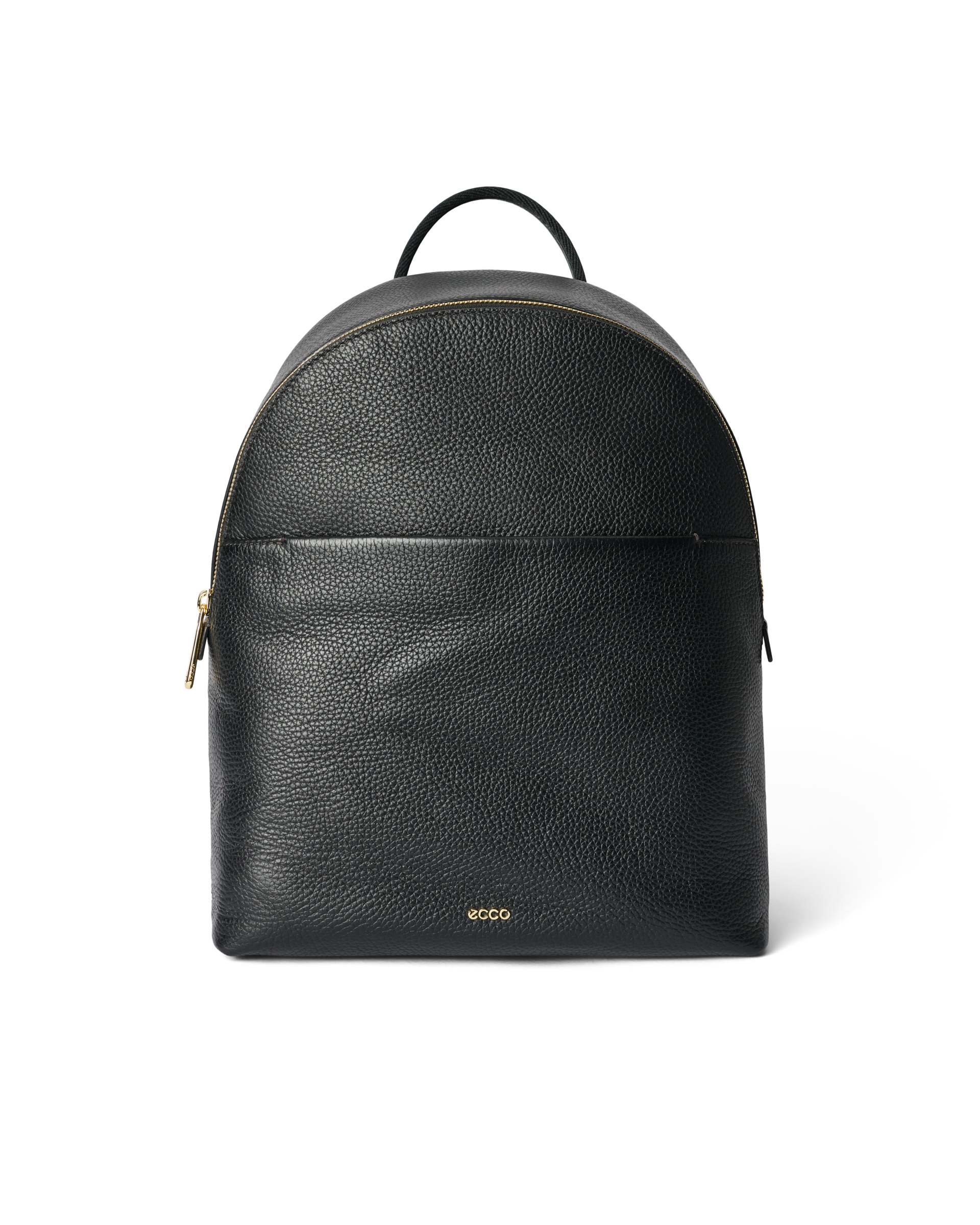 ECCO® Round Pack Pebbled Leather Backpack