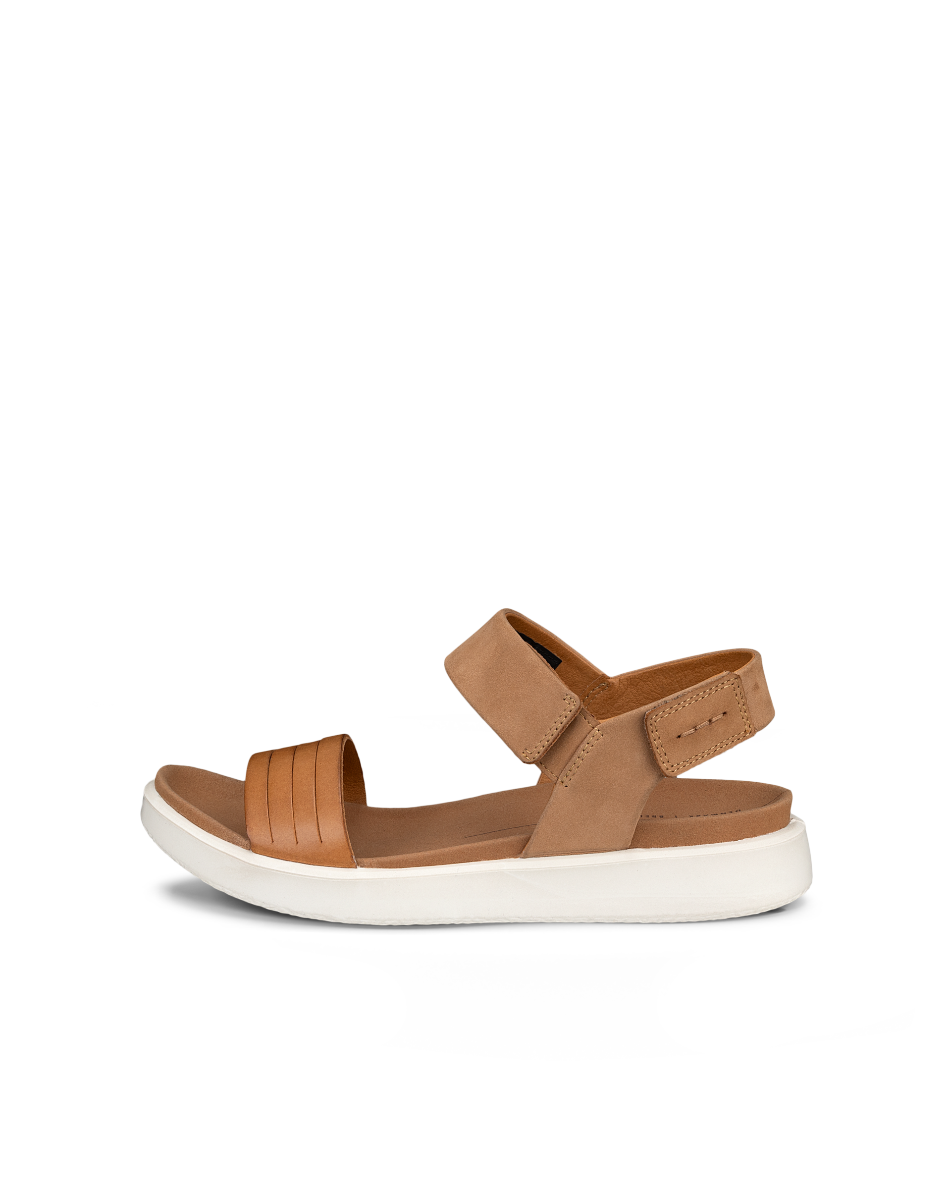 Women's ECCO® Flowt Nubuck Flat Sandal
