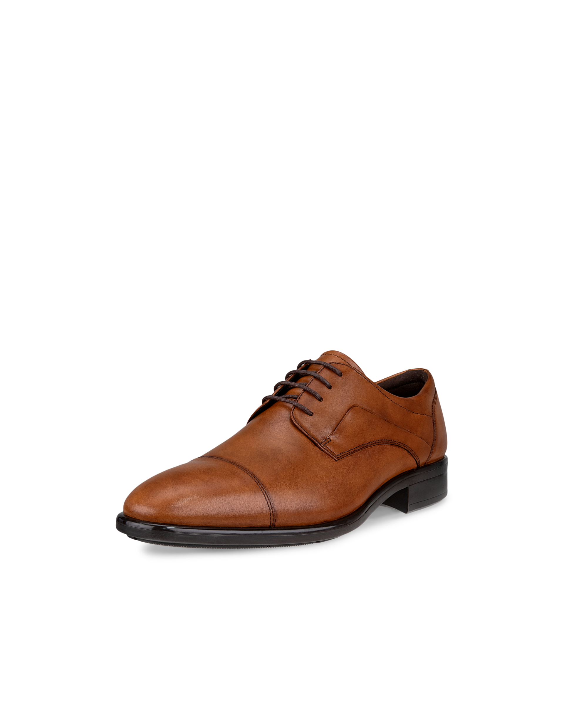 Men's ECCO® Citytray Leather Derby Shoe