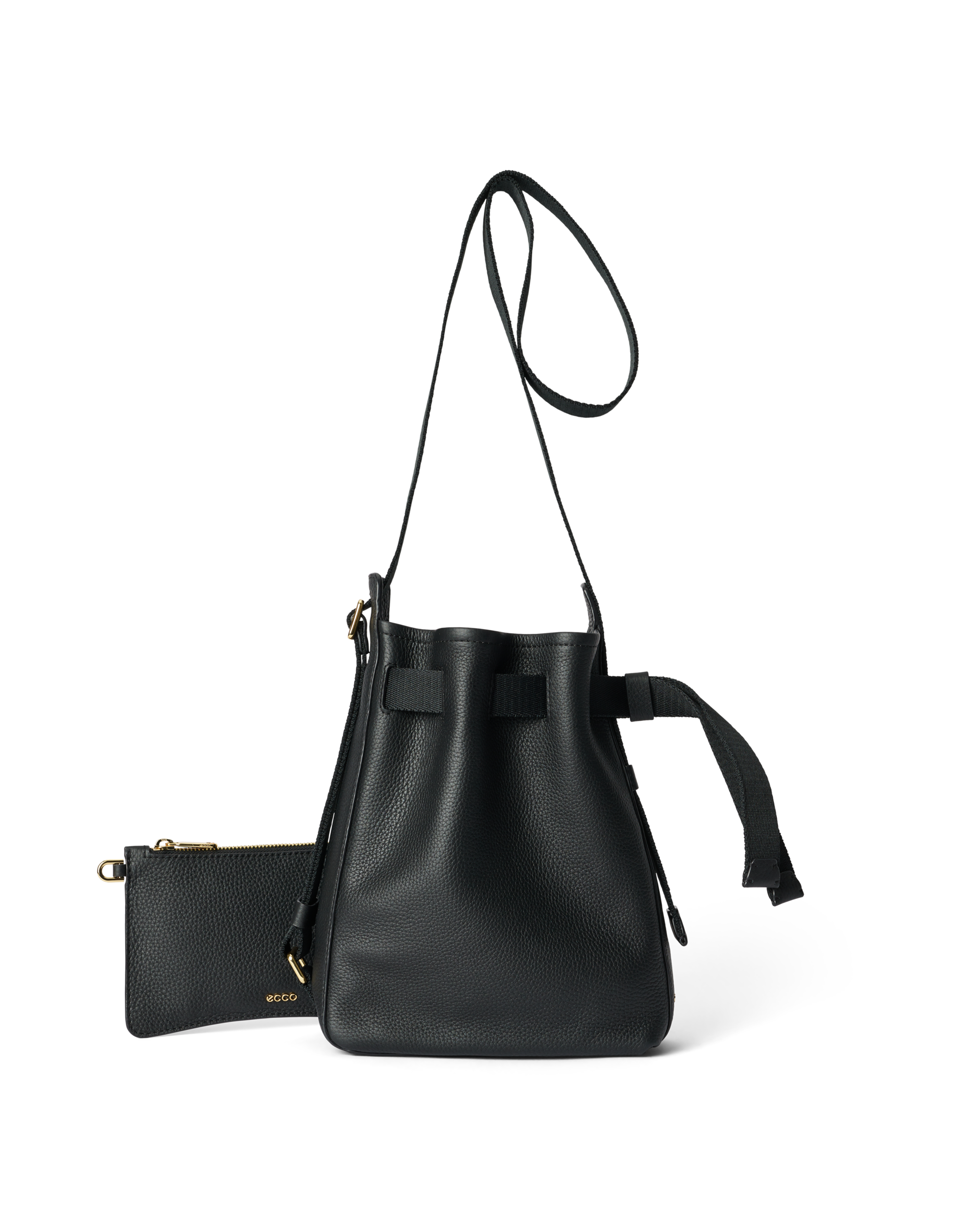 ECCO® Small Sail Leather Hobo Bag