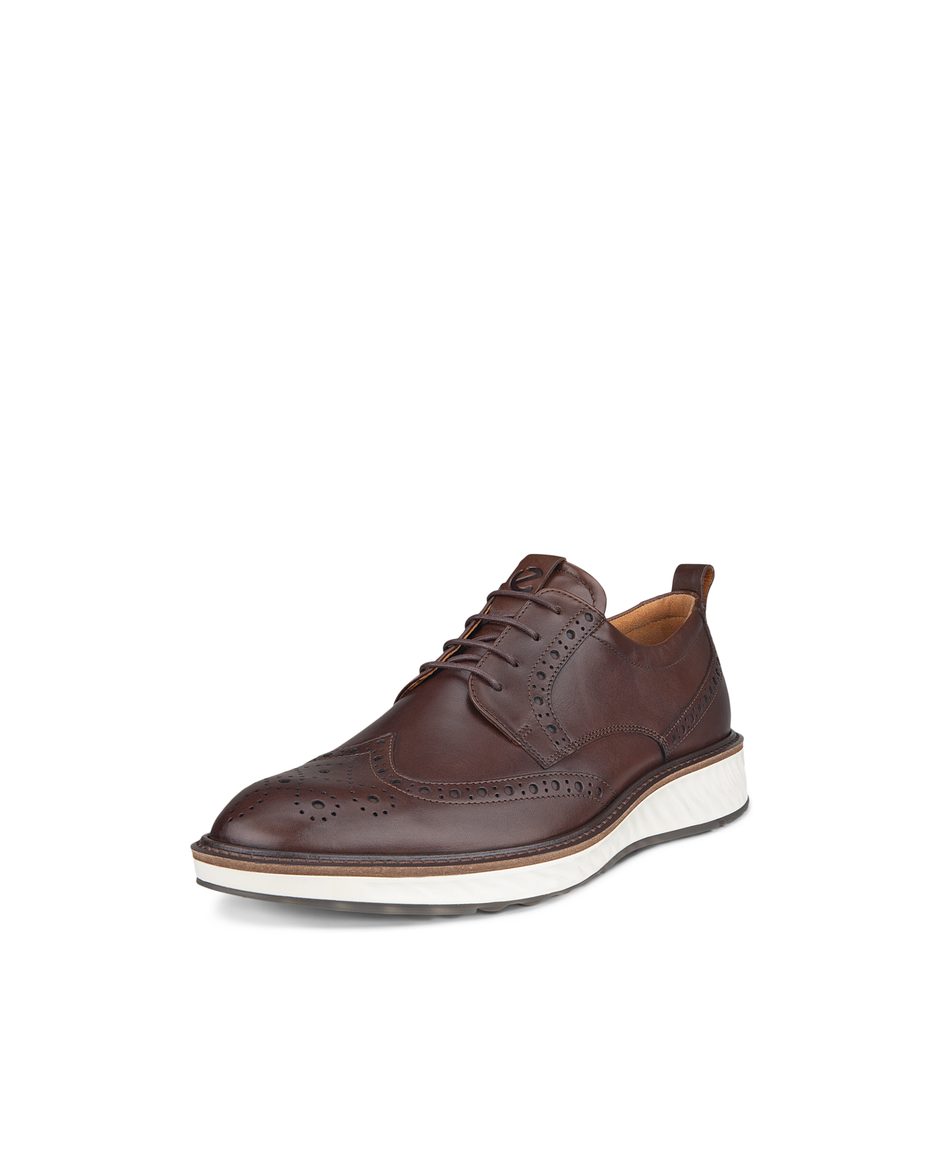 Men's ECCO® St.1 Hybrid Leather Wingtip Derby Shoe