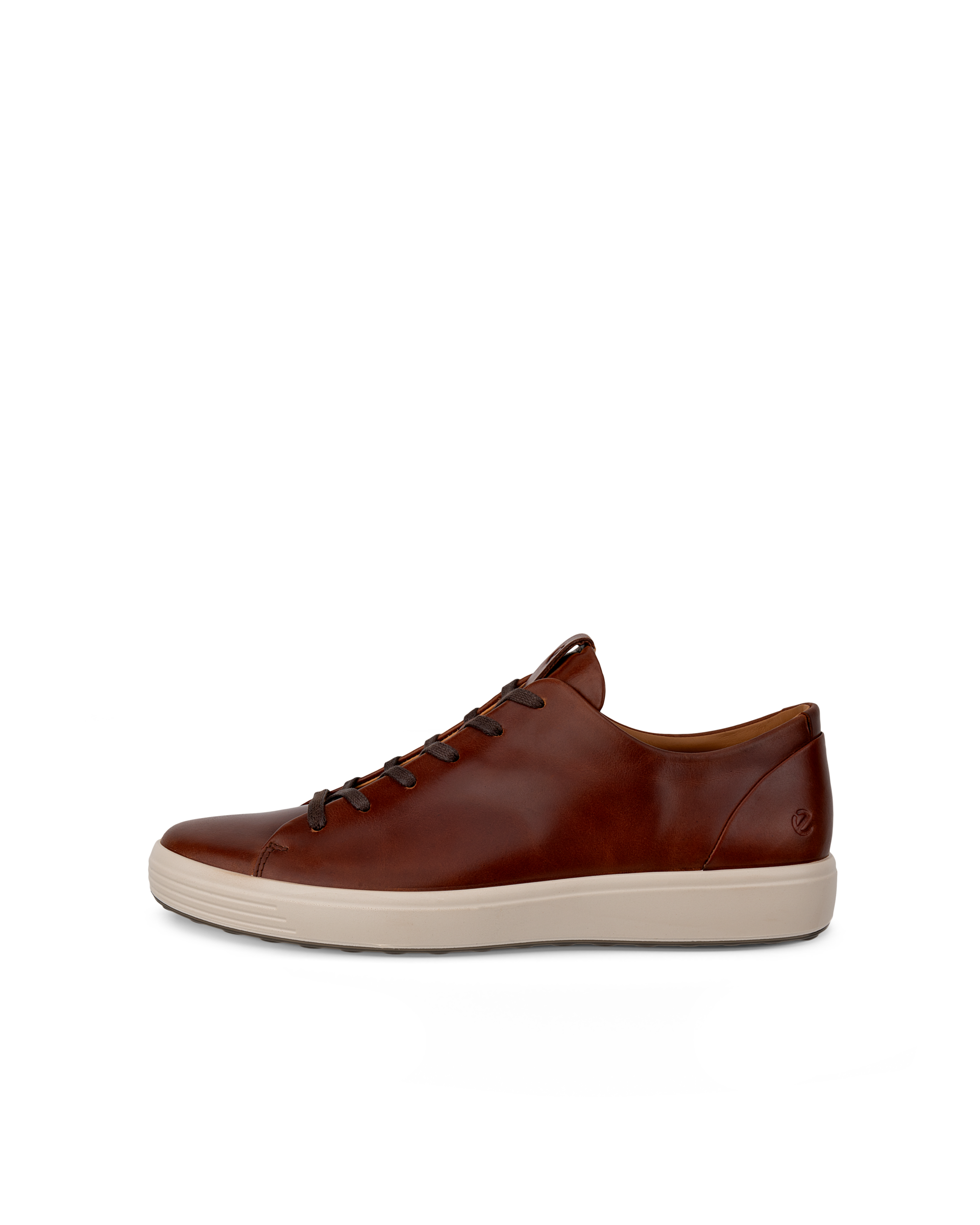 Men's ECCO® Soft 7 Leather Lace-Up Shoe