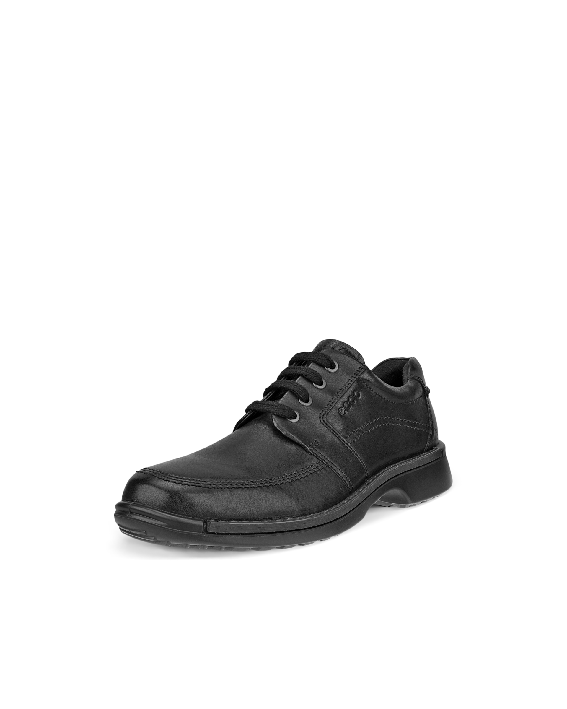 Men's ECCO® Fusion Leather Apron-Toe Derby Shoe