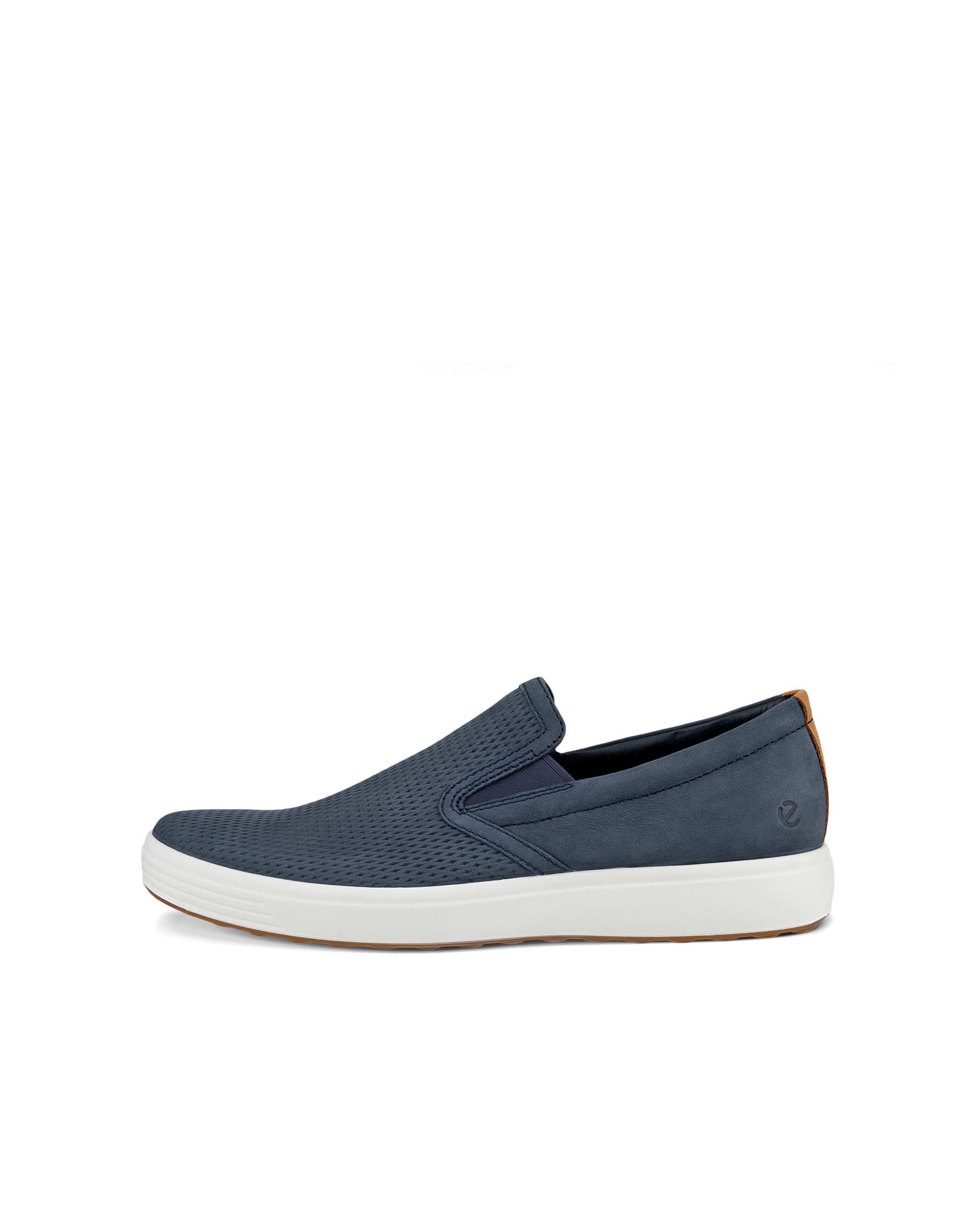 Men's ECCO® Soft 7 Nubuck Slip-On