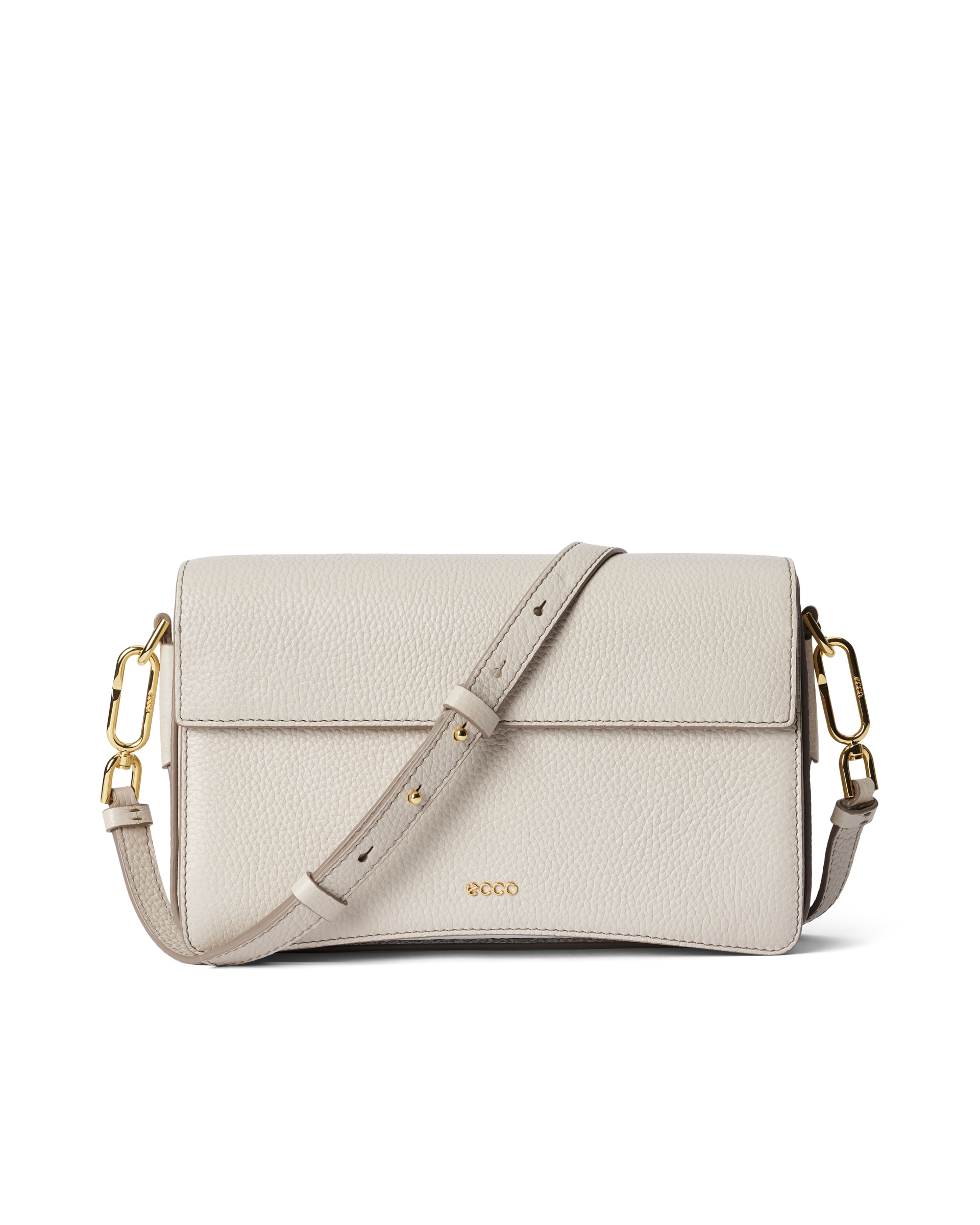 ECCO® Pinch Large Pebbled Leather Pinch Crossbody Bag