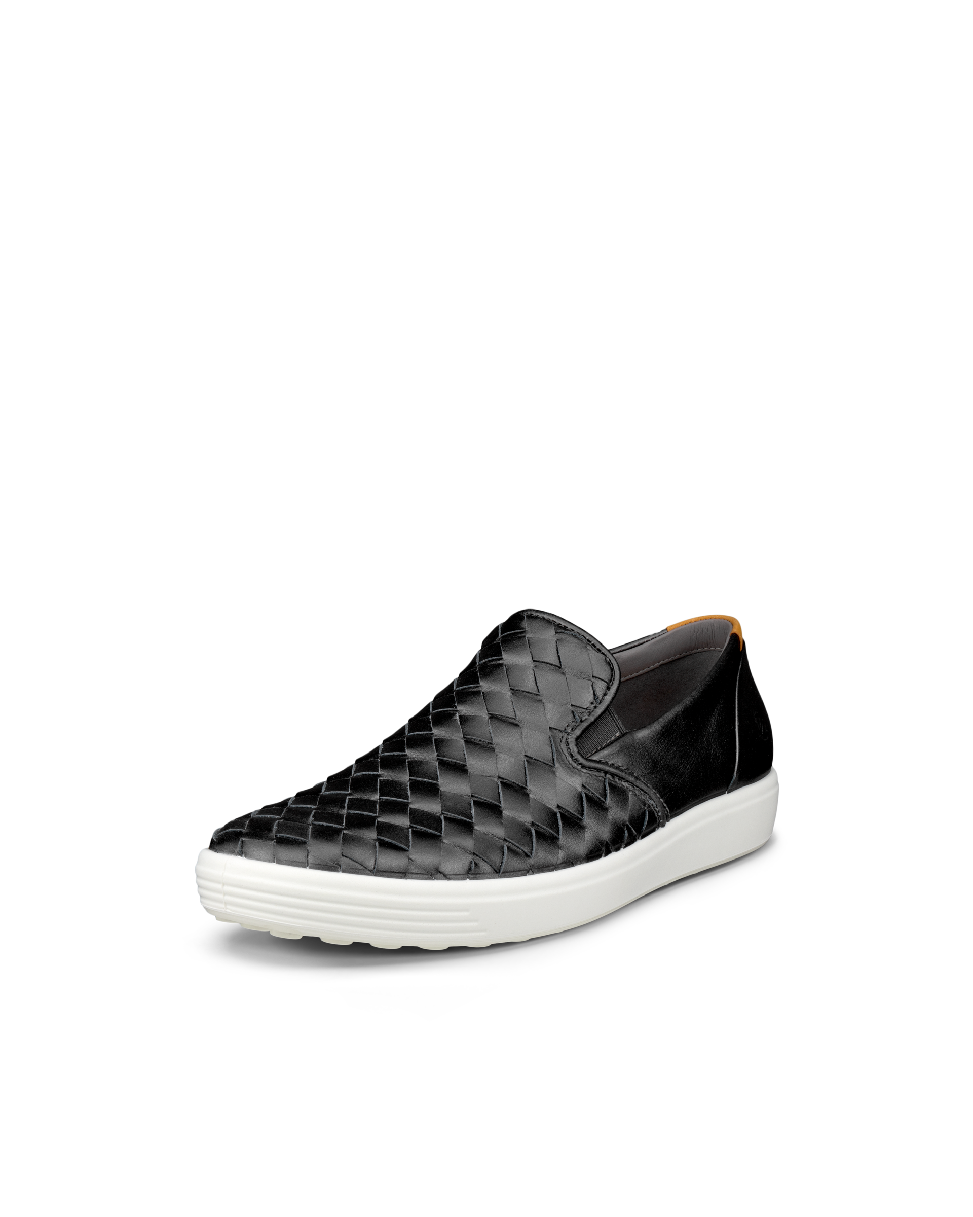 Women's ECCO® Soft 7 Woven Leather Slip-On