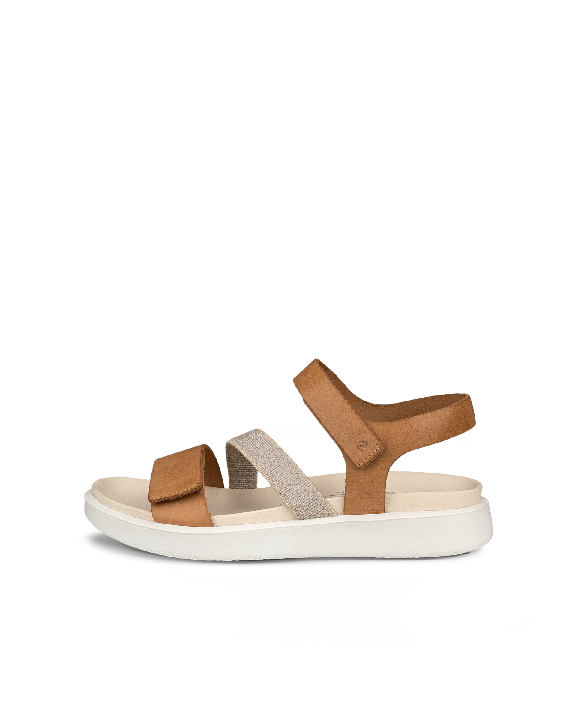 Women's ECCO® Flowt Nubuck Flat Sandal