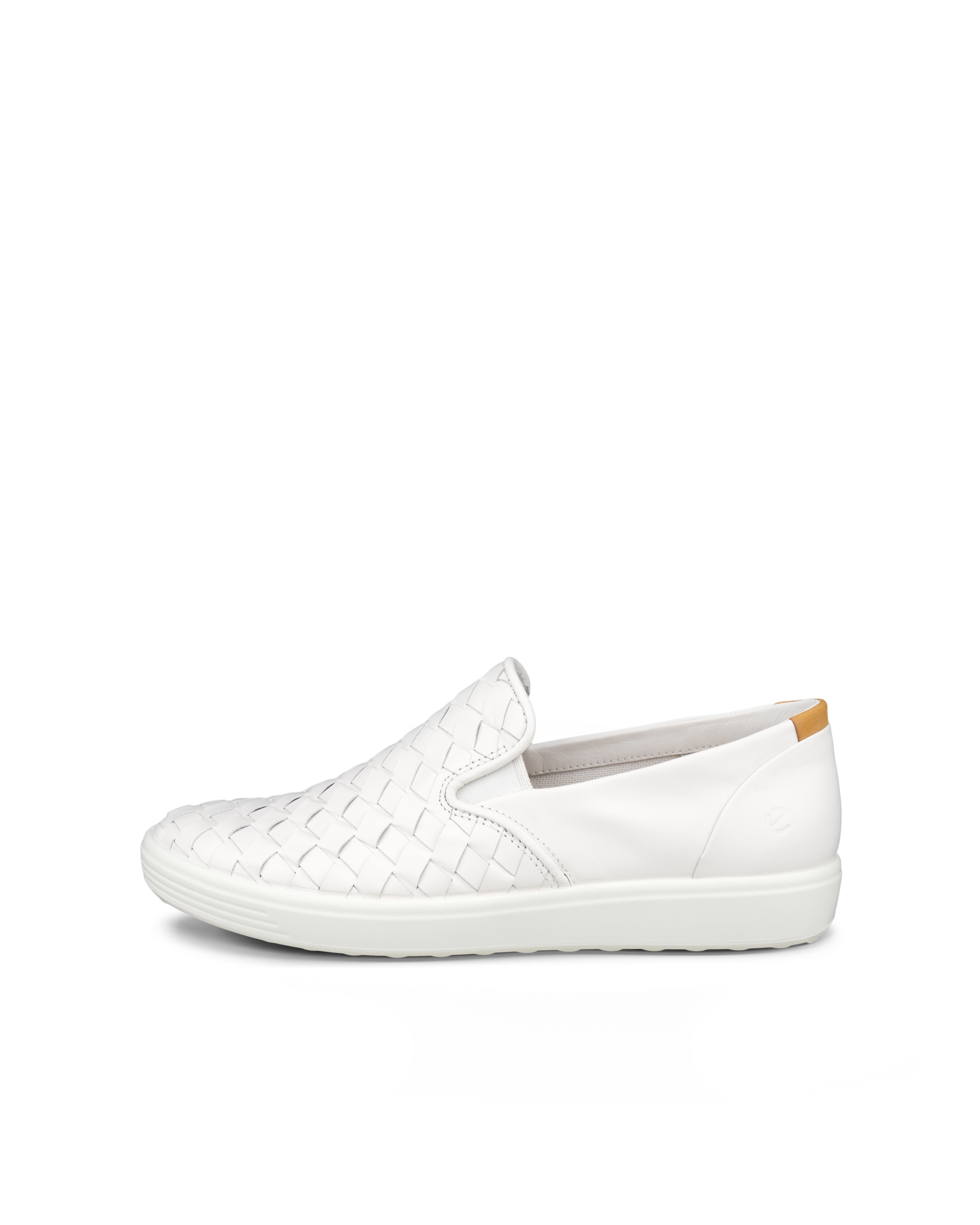 Women's ECCO® Soft 7 Woven Leather Slip-On