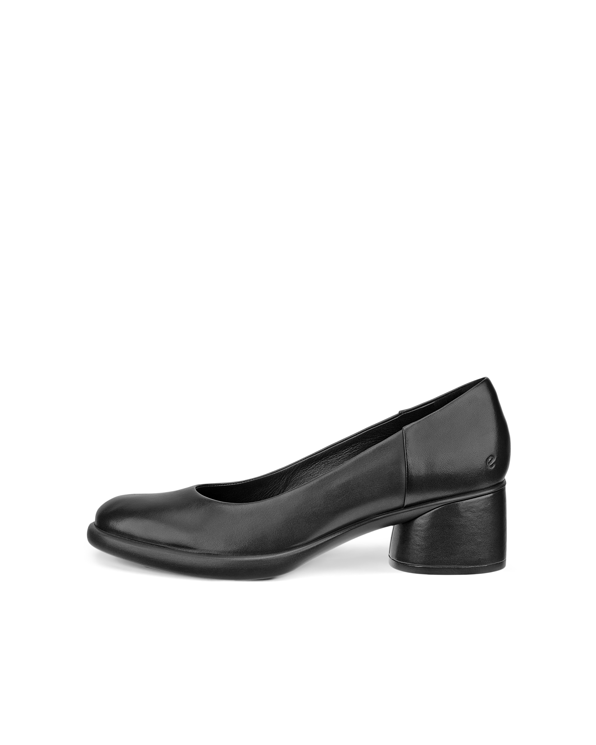 Women's ECCO® Sculpted LX 35 Leather Block-Heeled Pump
