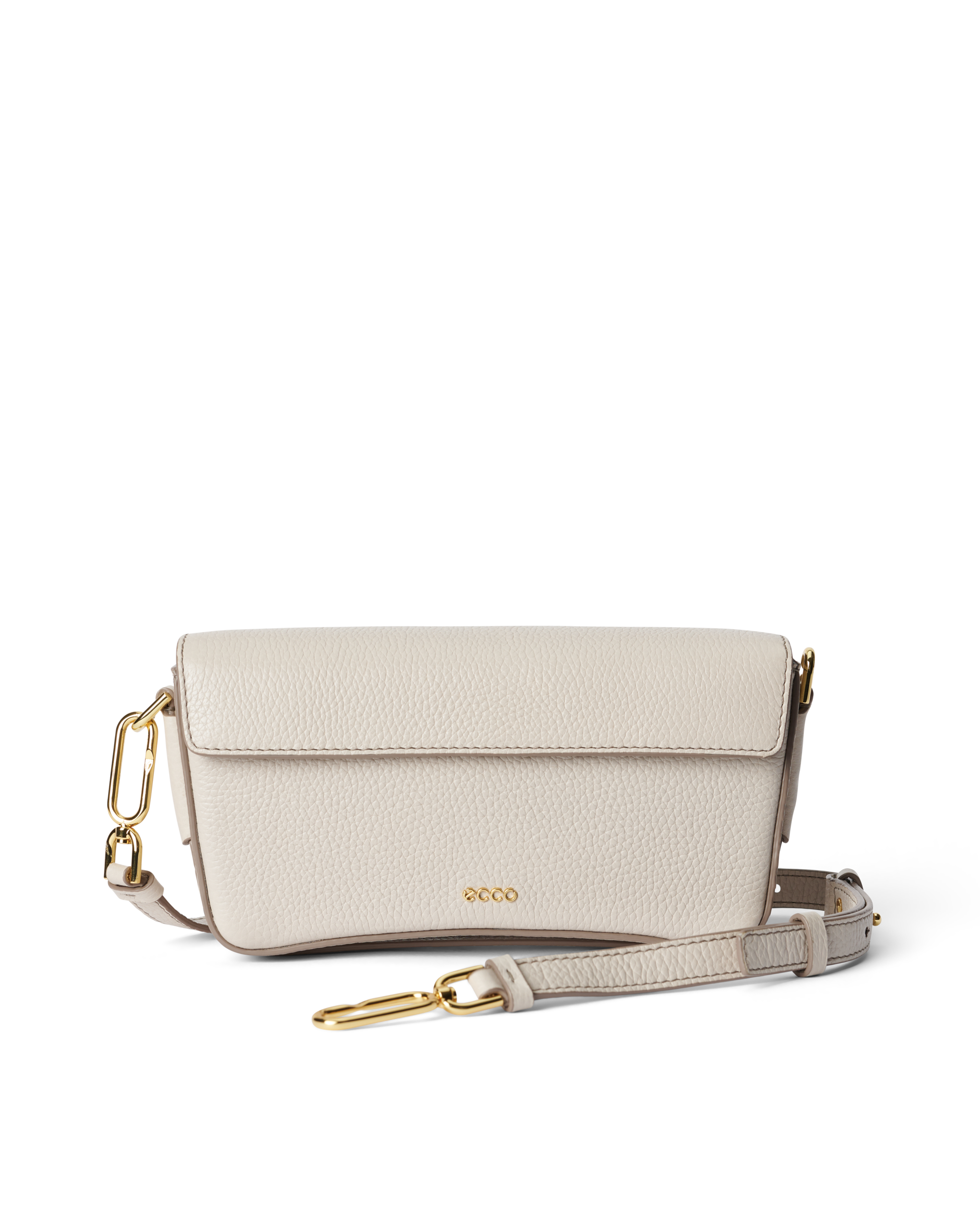 ECCO® Pinch Pebbled Leather Pinch Crossbody Bag