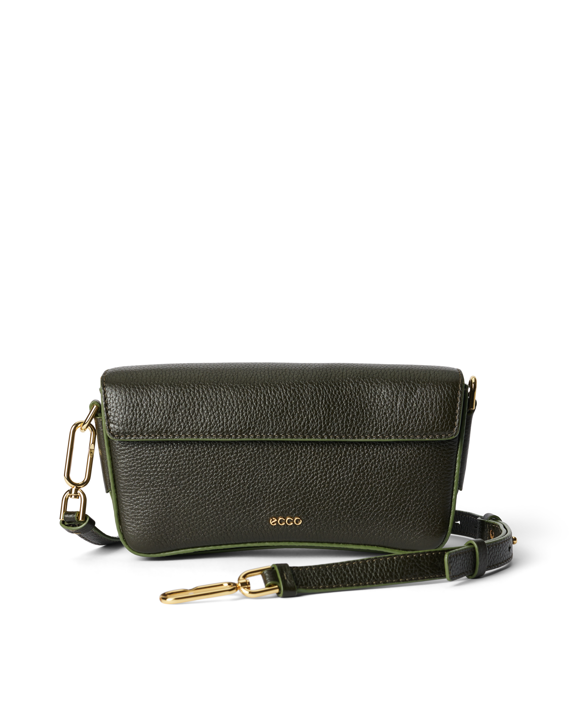 ECCO® Pinch Pebbled Leather Pinch Crossbody Bag