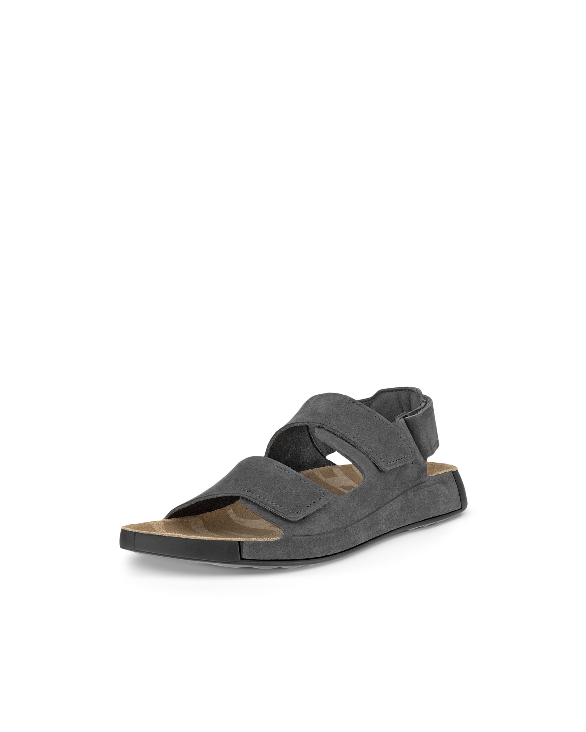 Men's ECCO® Cozmo Nubuck Two-Strap Sandal