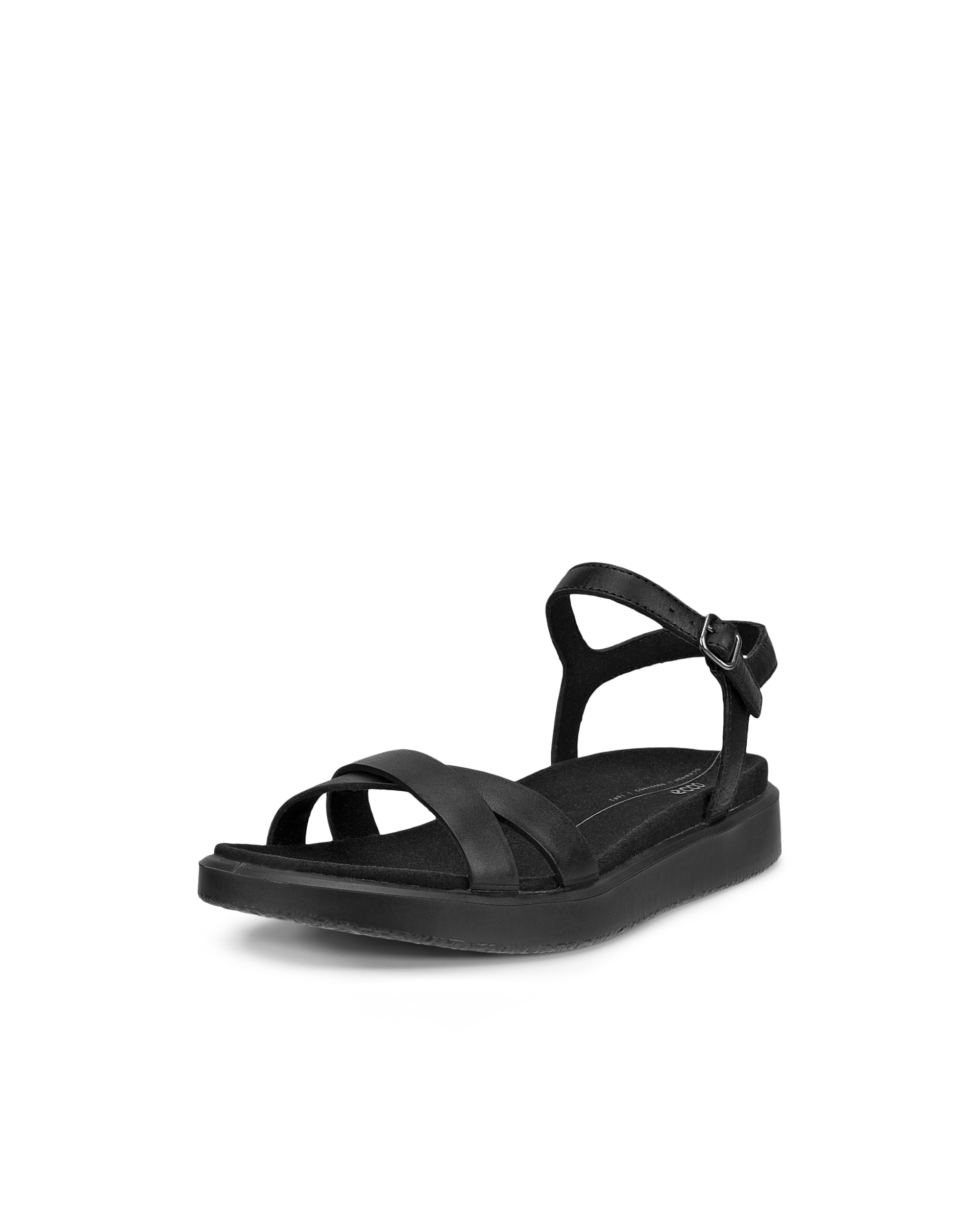Women's ECCO® Yuma Nubuck Flat Sandal