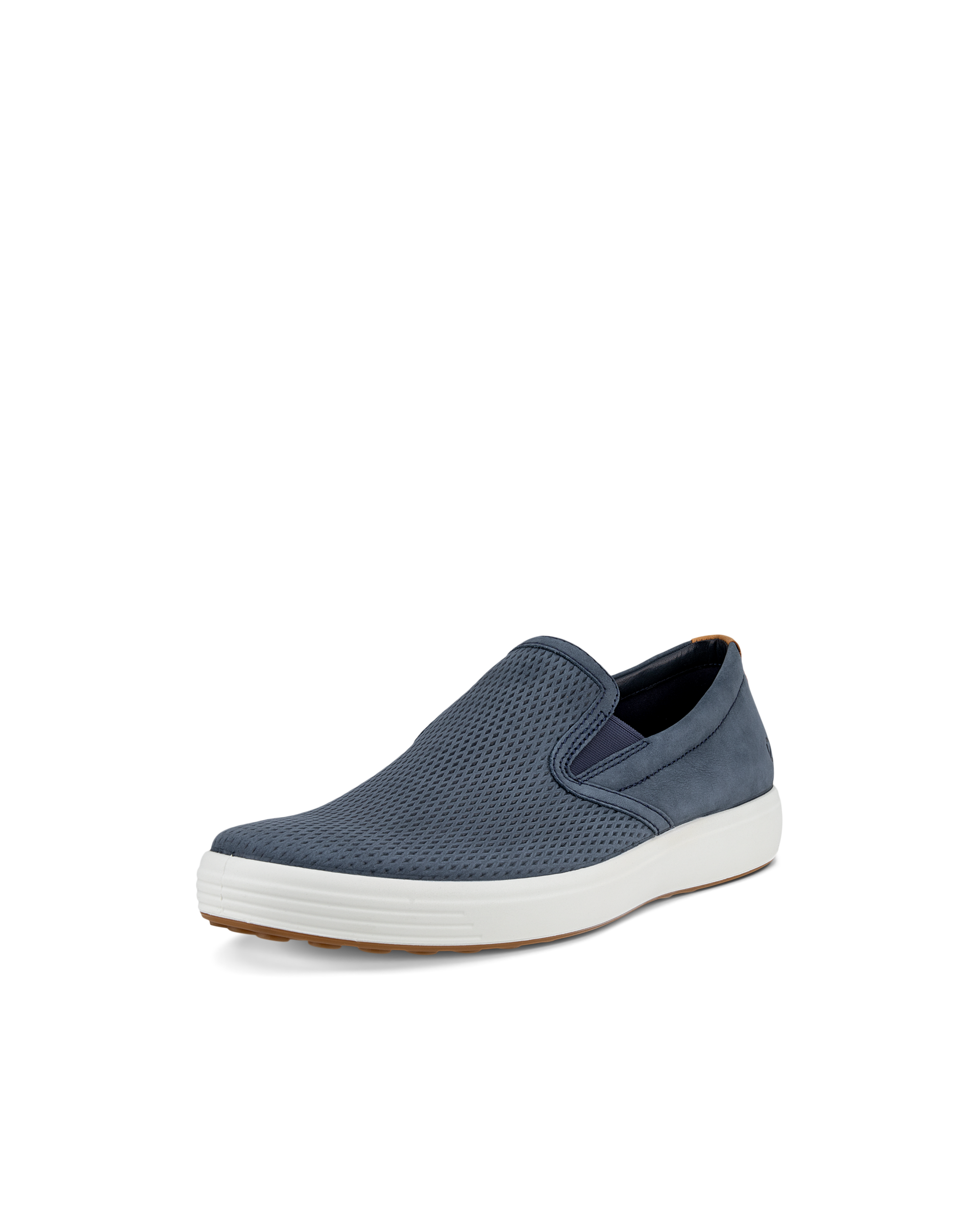 Men's ECCO® Soft 7 Nubuck Slip-On