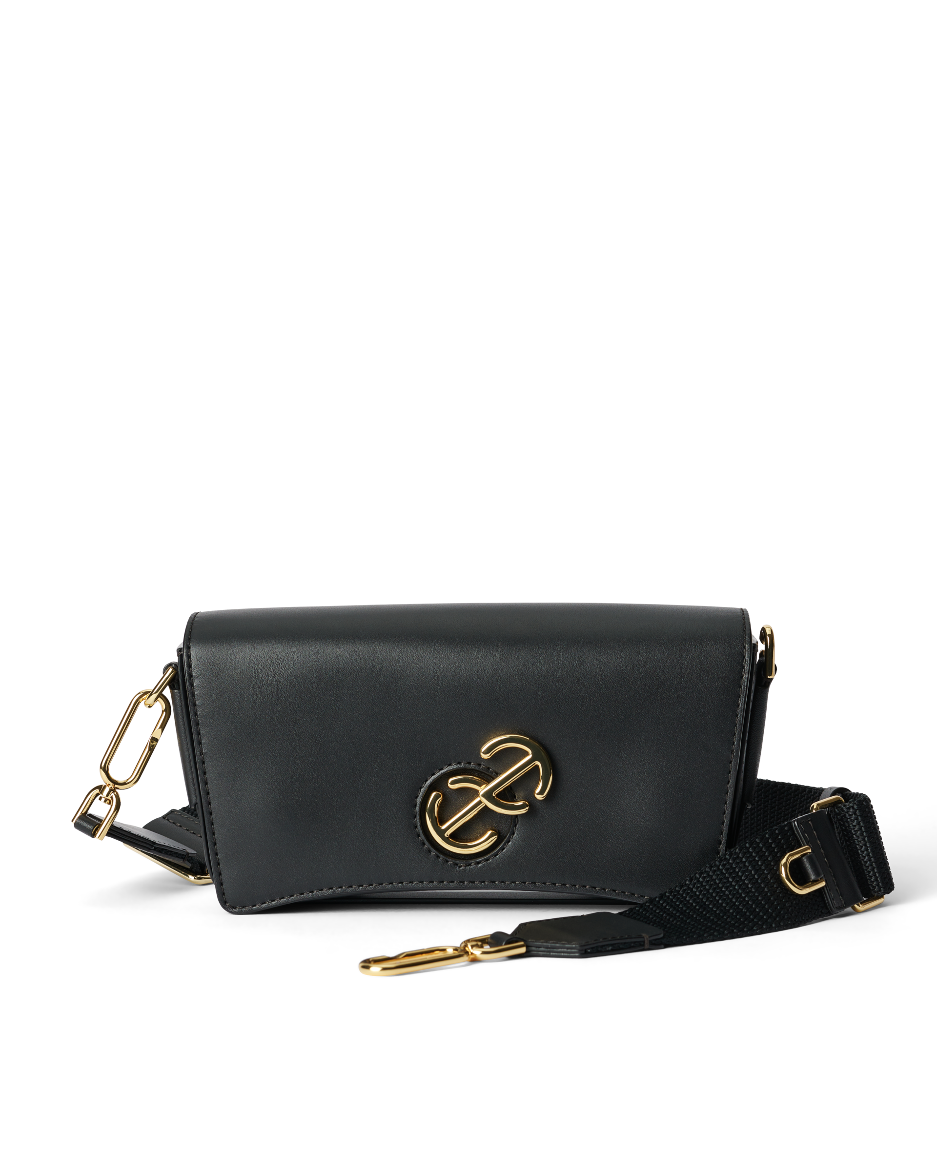 ECCO® Pinch Lock Wave Leather Crossbody Bag