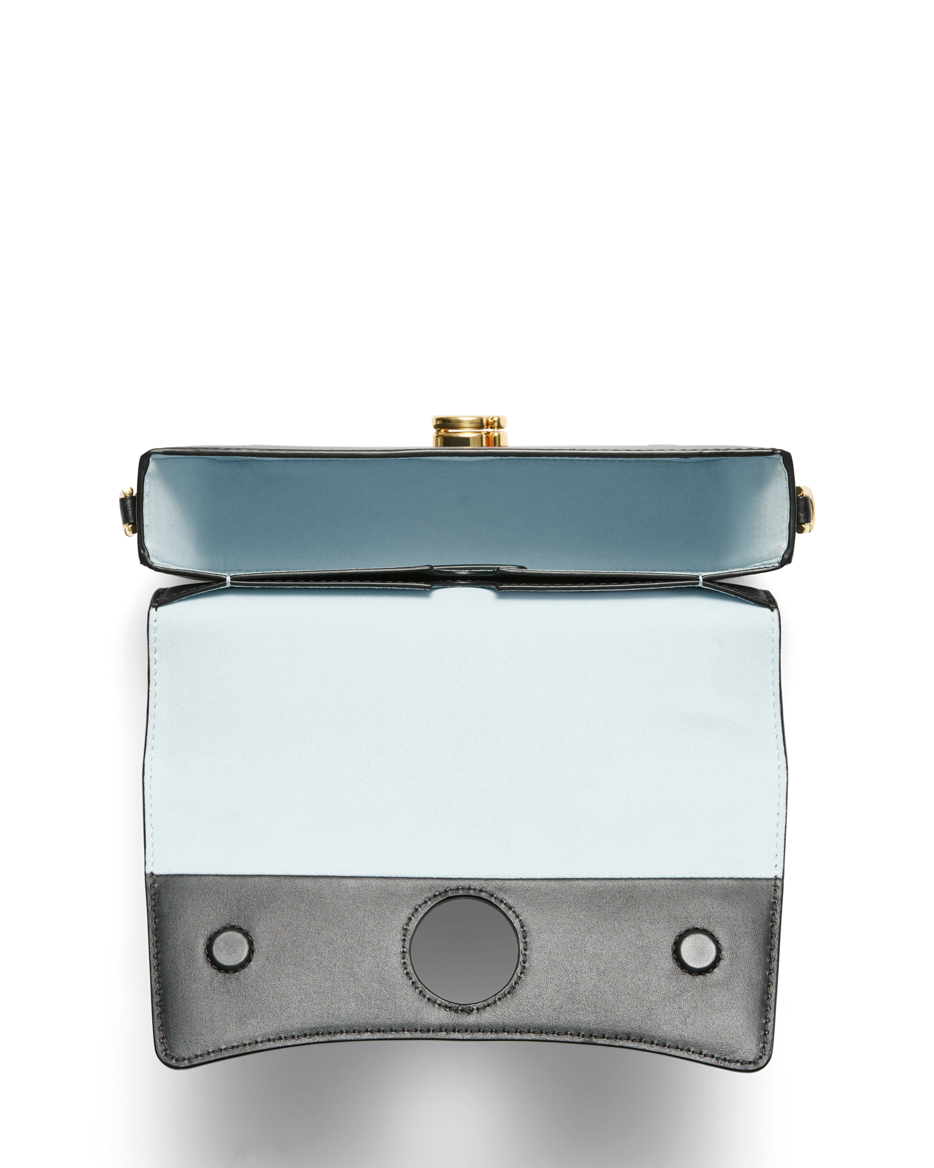 ECCO® Pinch Lock Wave Leather Crossbody Bag
