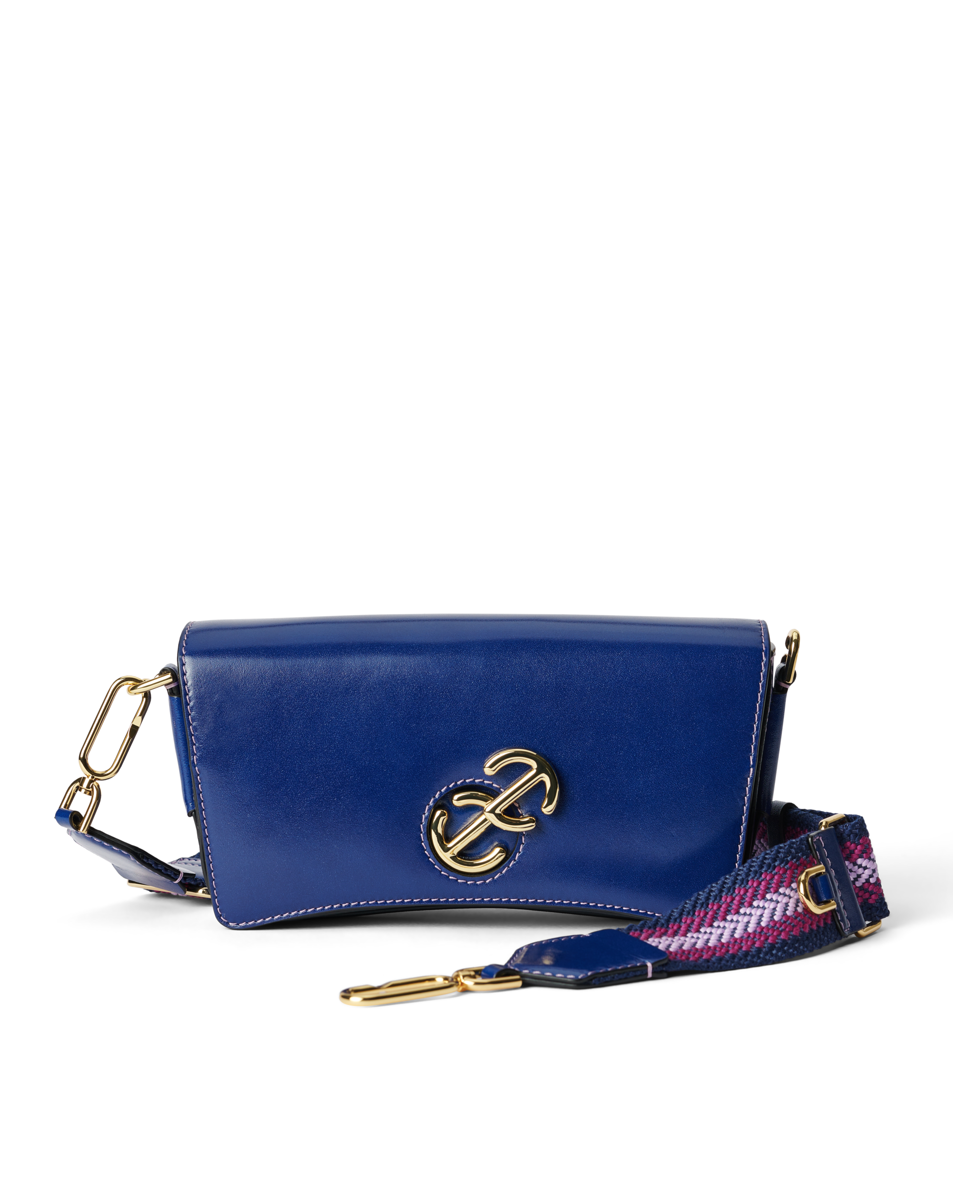 ECCO® Lock Wave Medium Pinch Leather Crossbody Bag