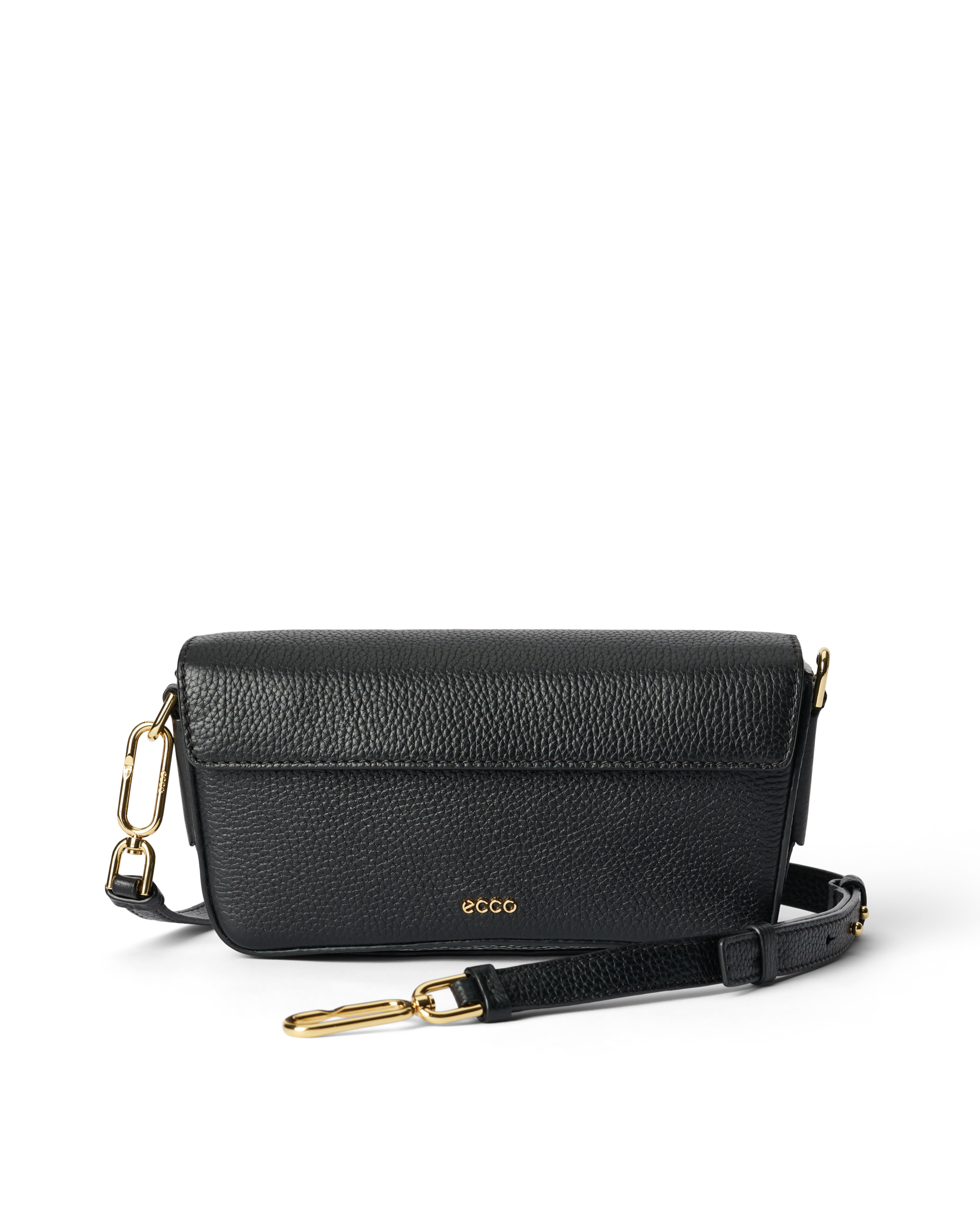 ECCO® Pinch Pebbled Leather Pinch Crossbody Bag