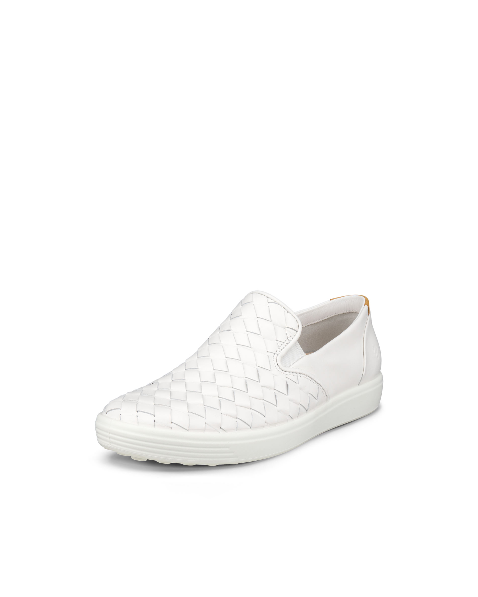 Women's ECCO® Soft 7 Woven Leather Slip-On