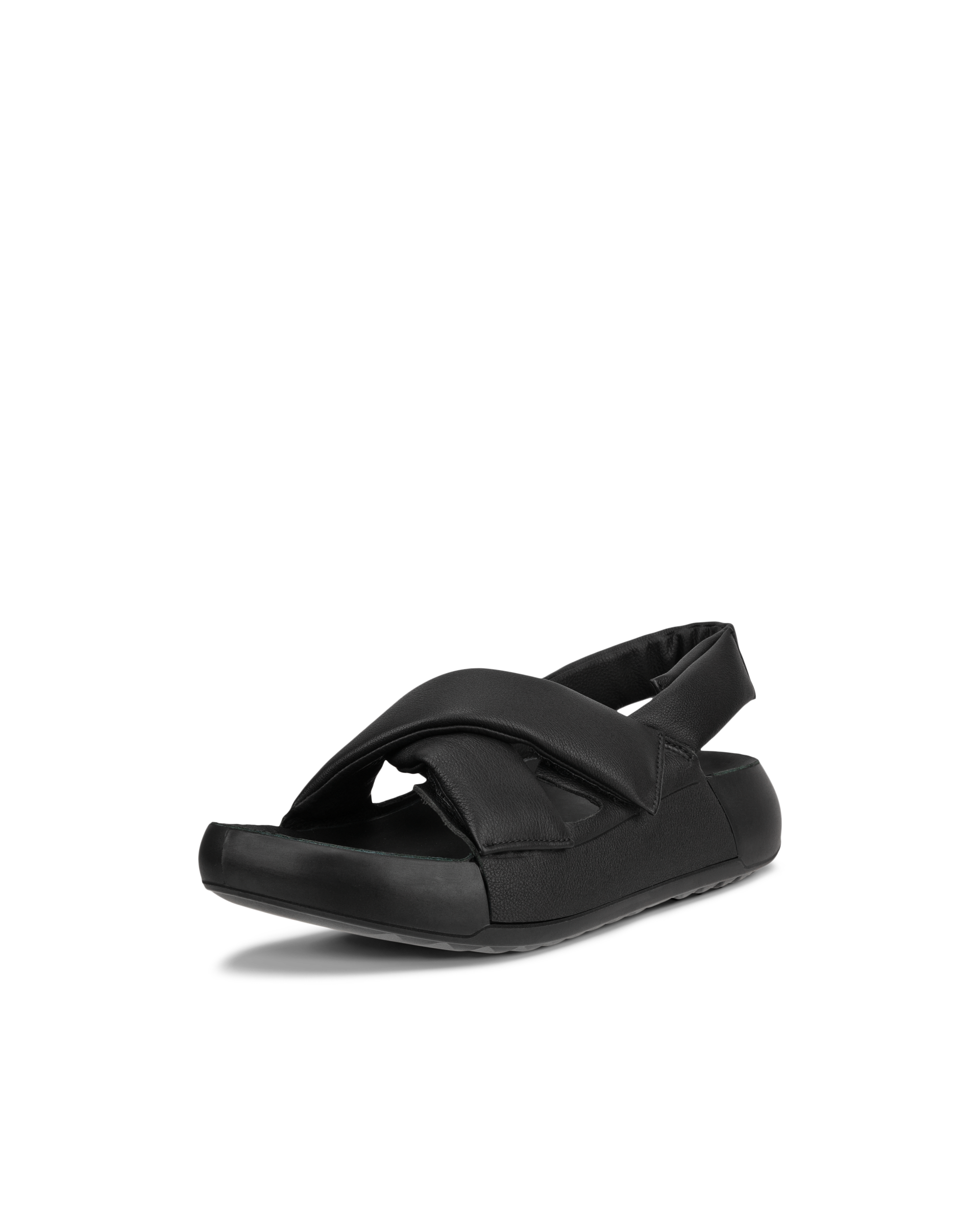 Women's ECCO® Cozmo Platform Leather Sandal