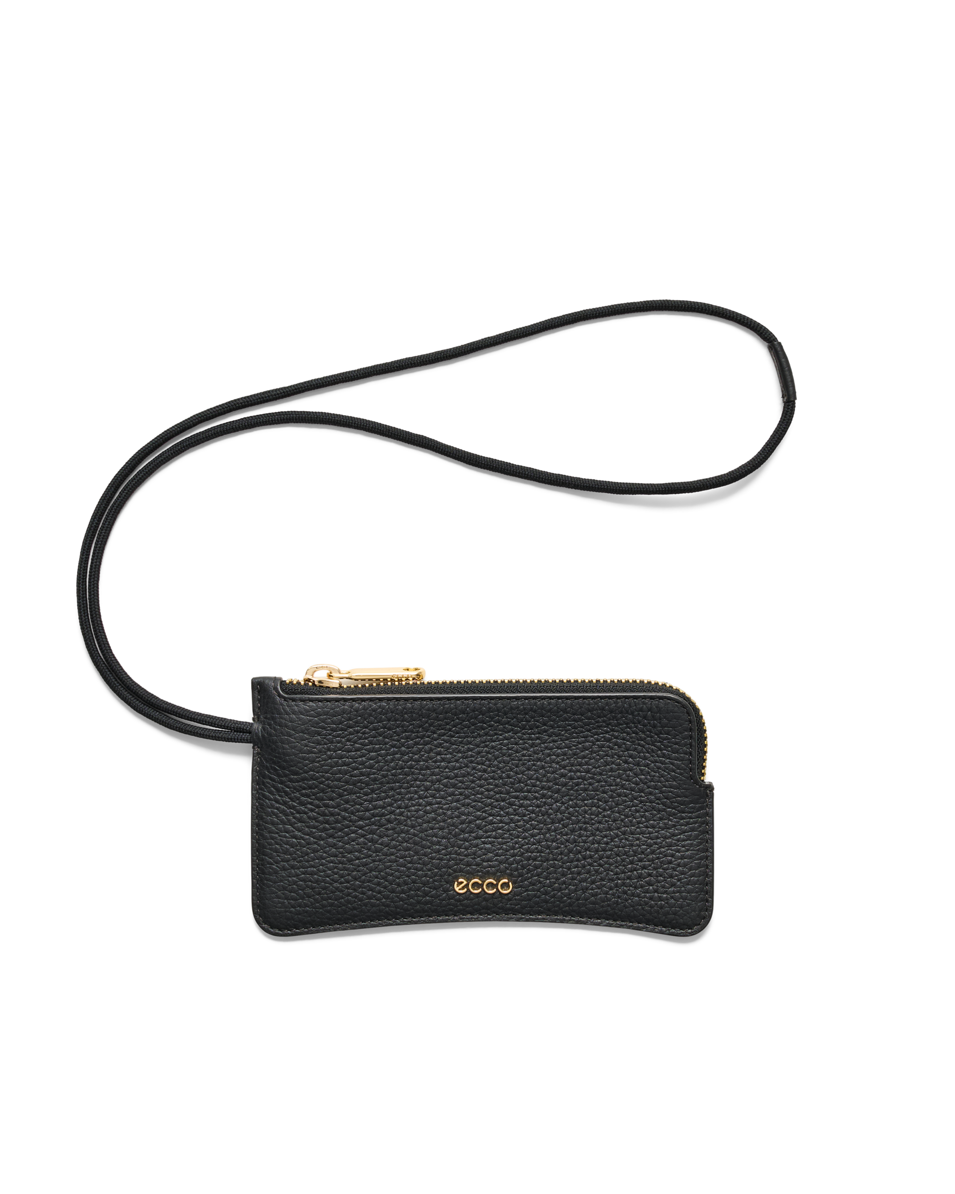 ECCO® Soft Small Pebbled Leather Wristlet