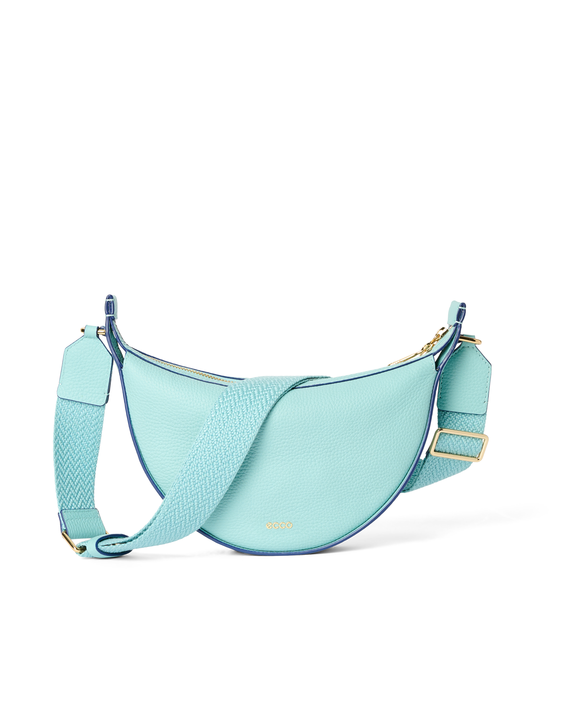 ECCO® Small Soft Pebbled Fortune Leather Crossbody Bag