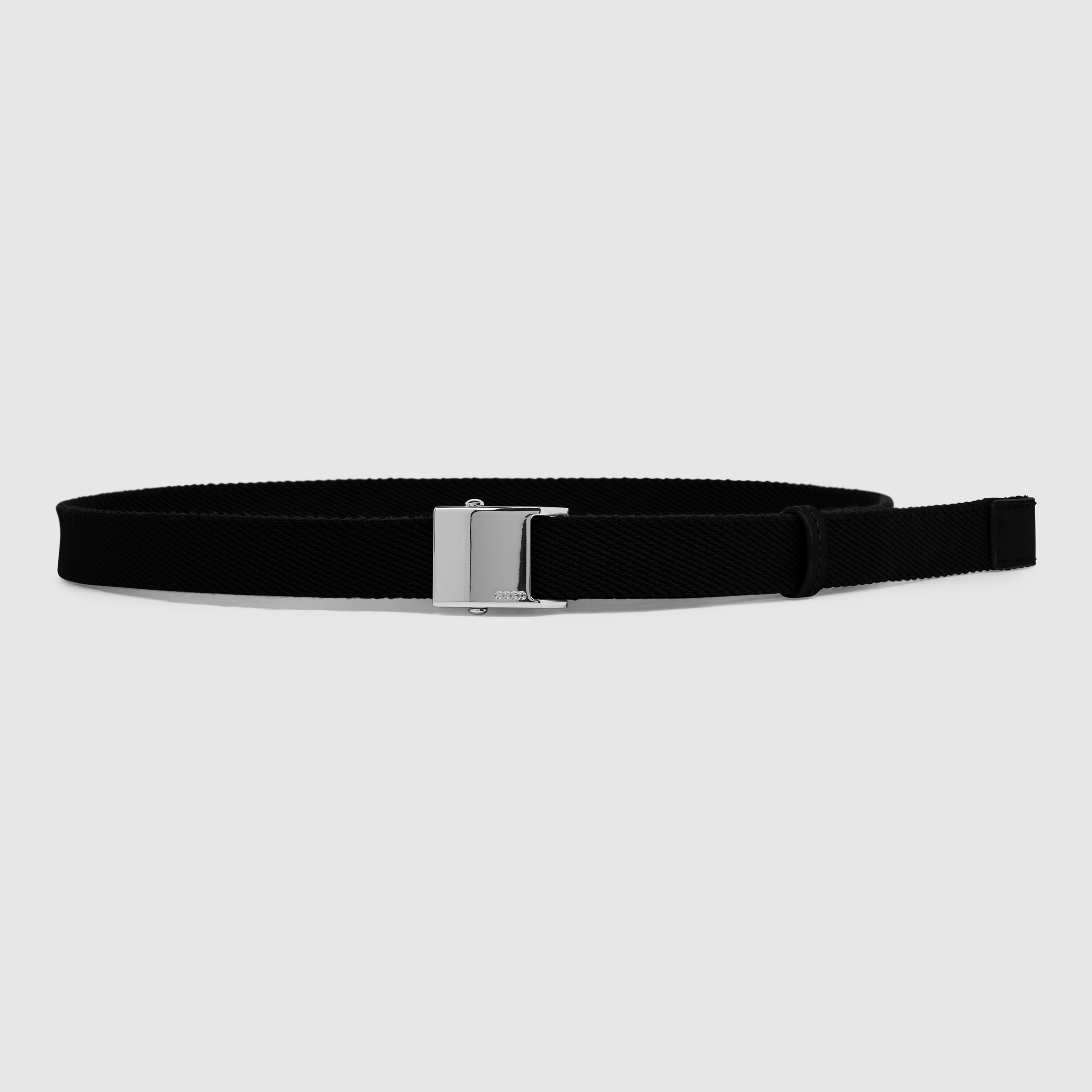 Men's ECCO® Webbing Plaque Textile Belt