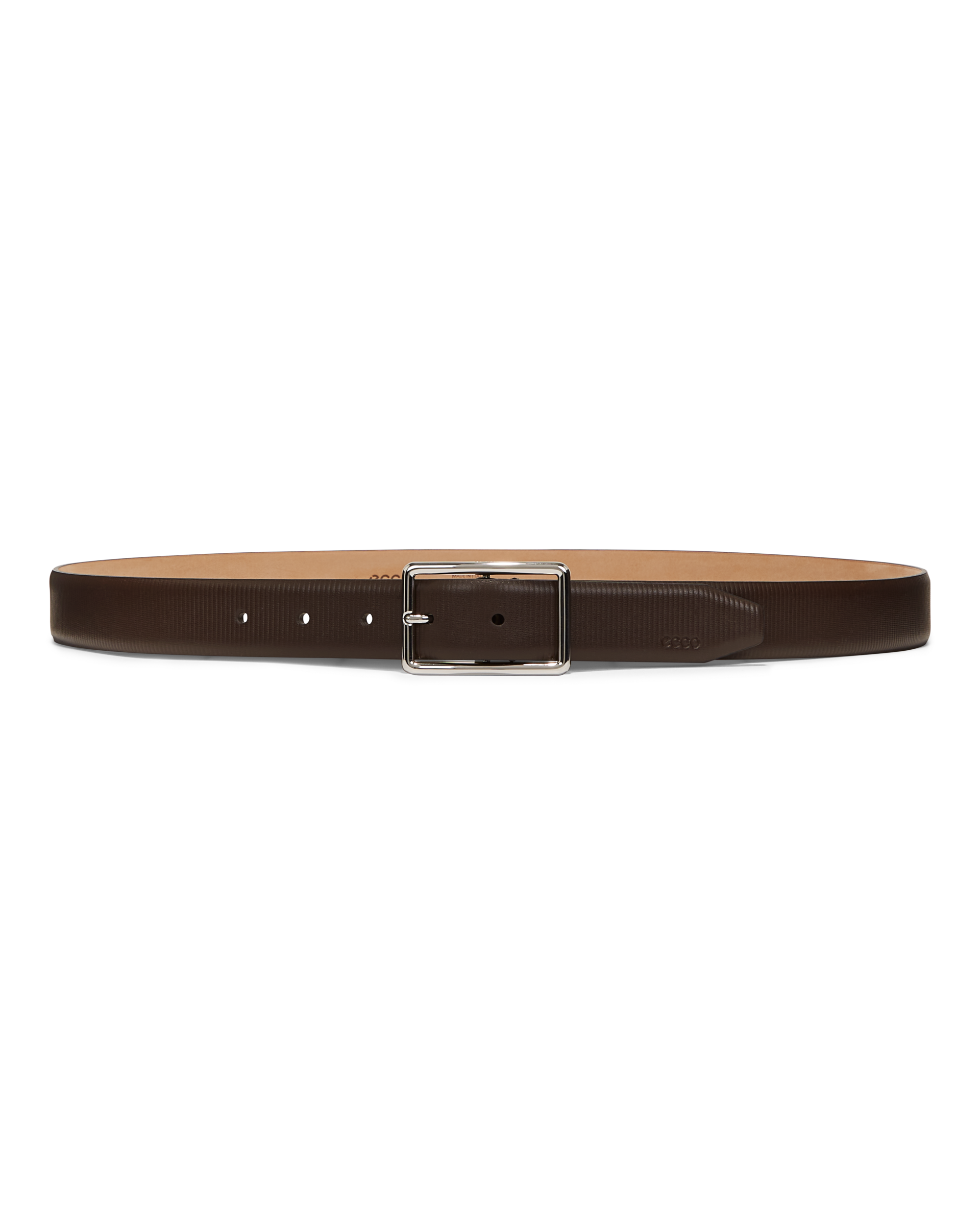 Men's ECCO® Italian Leather Textured Belt
